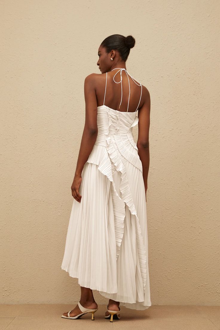 Aurora Élan Maxi Dress – Fluid Elegance in Motion