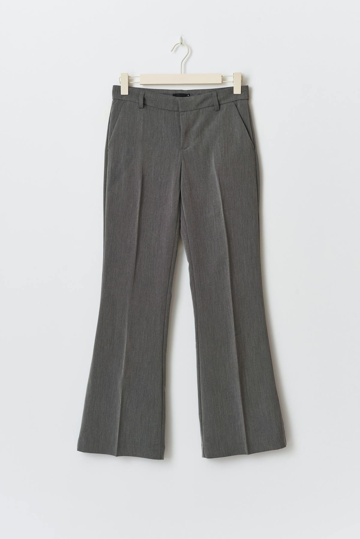 Relaxed bootcut trousers