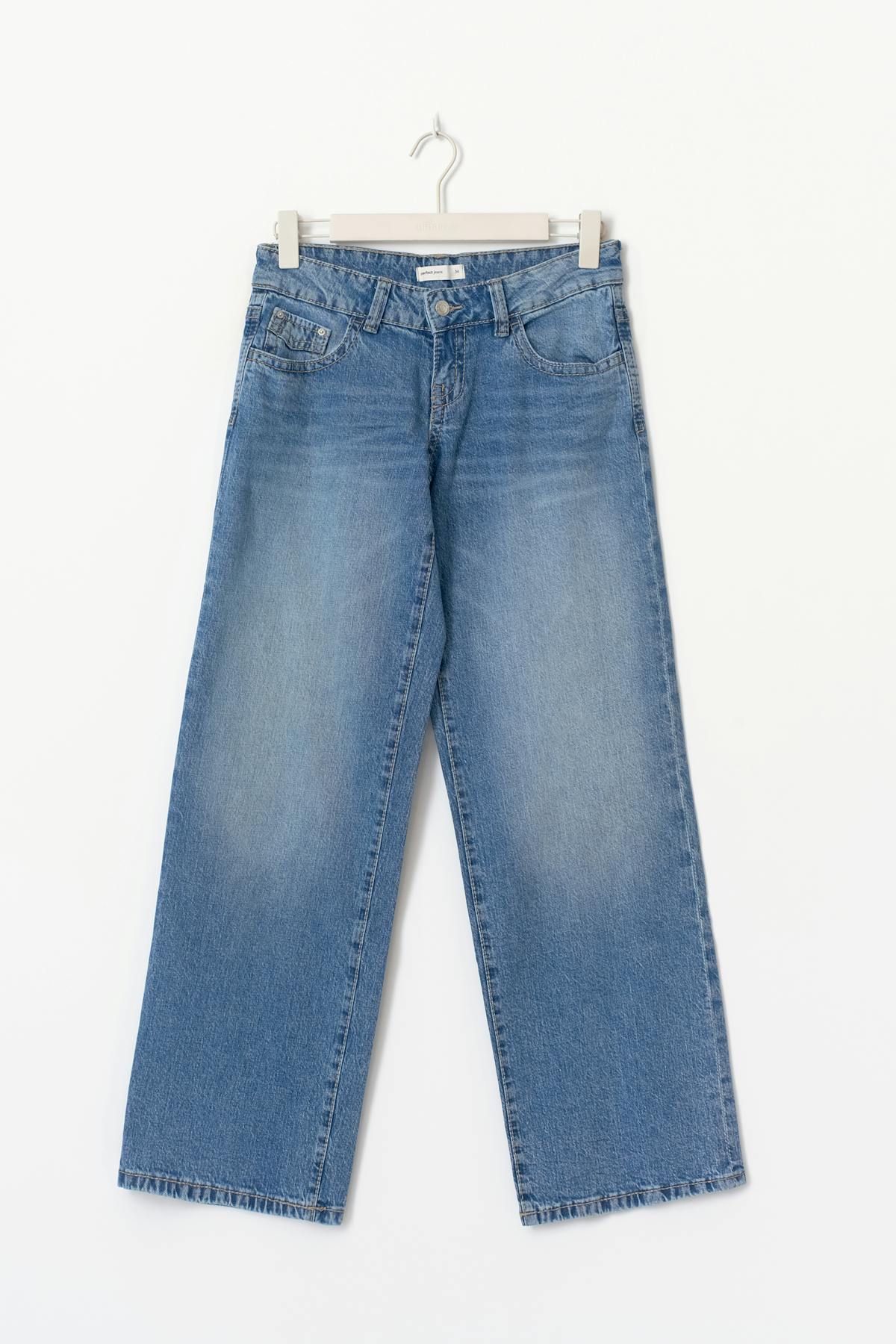 Ultra low wide jeans