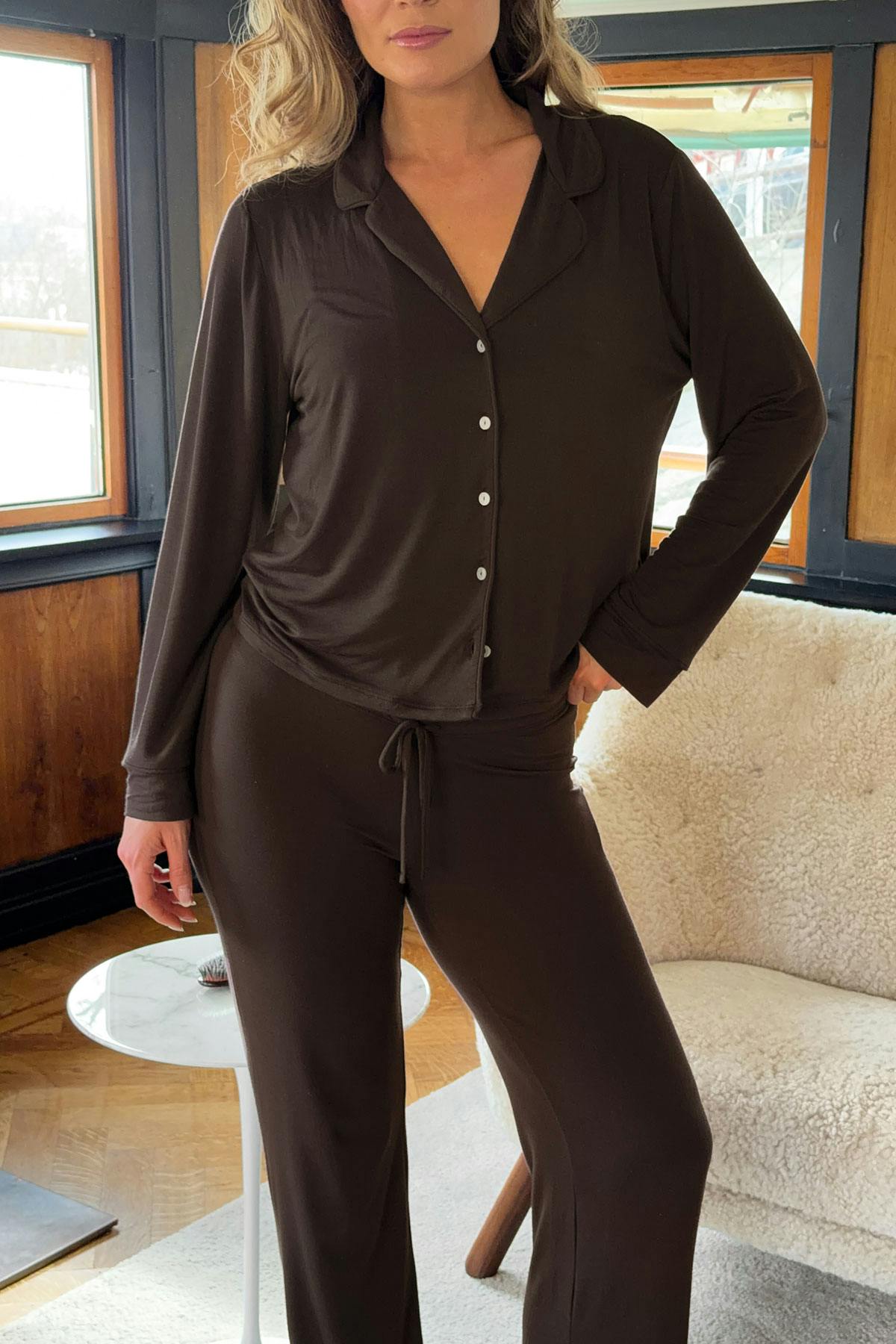 Low waist loungewear trousers