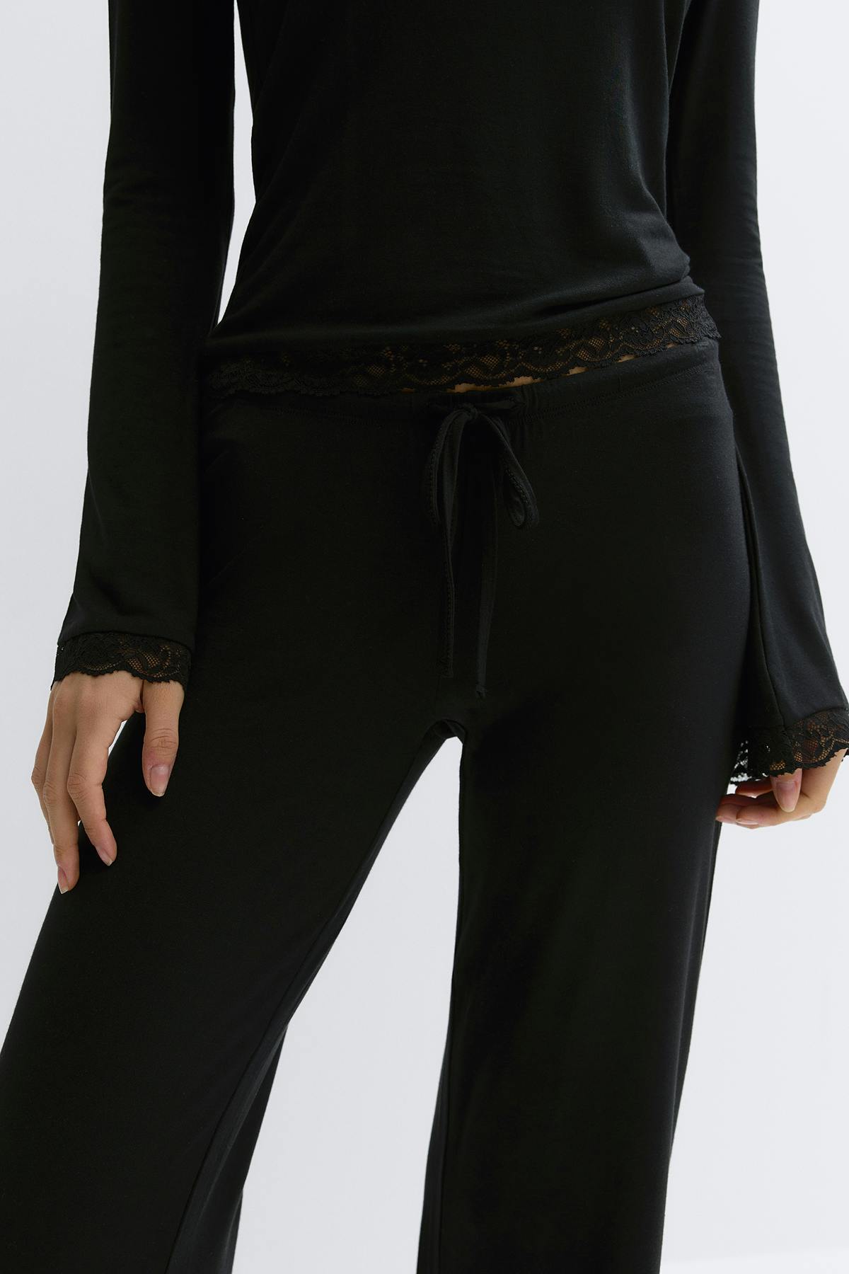 Low waist loungewear trousers