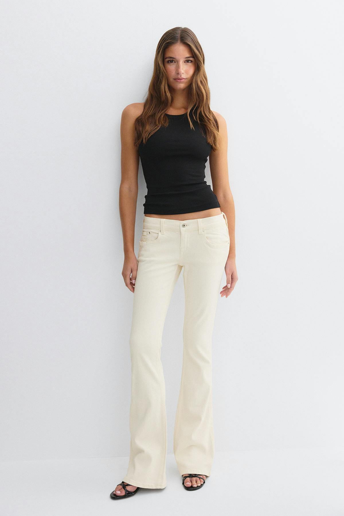 Ultra low tall bootcut jeans