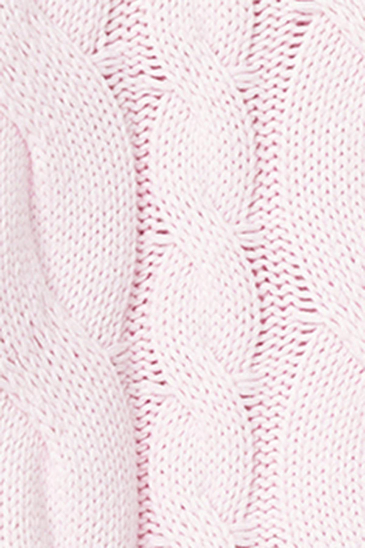 Chunky knitted cable sweater