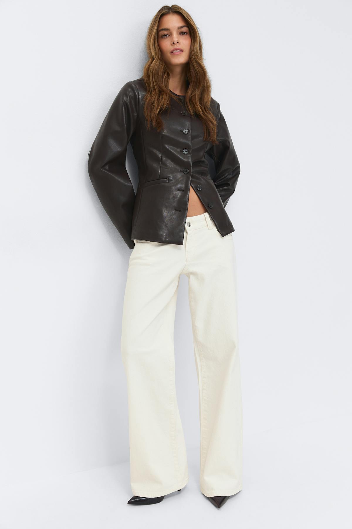 Ultra low wide jeans