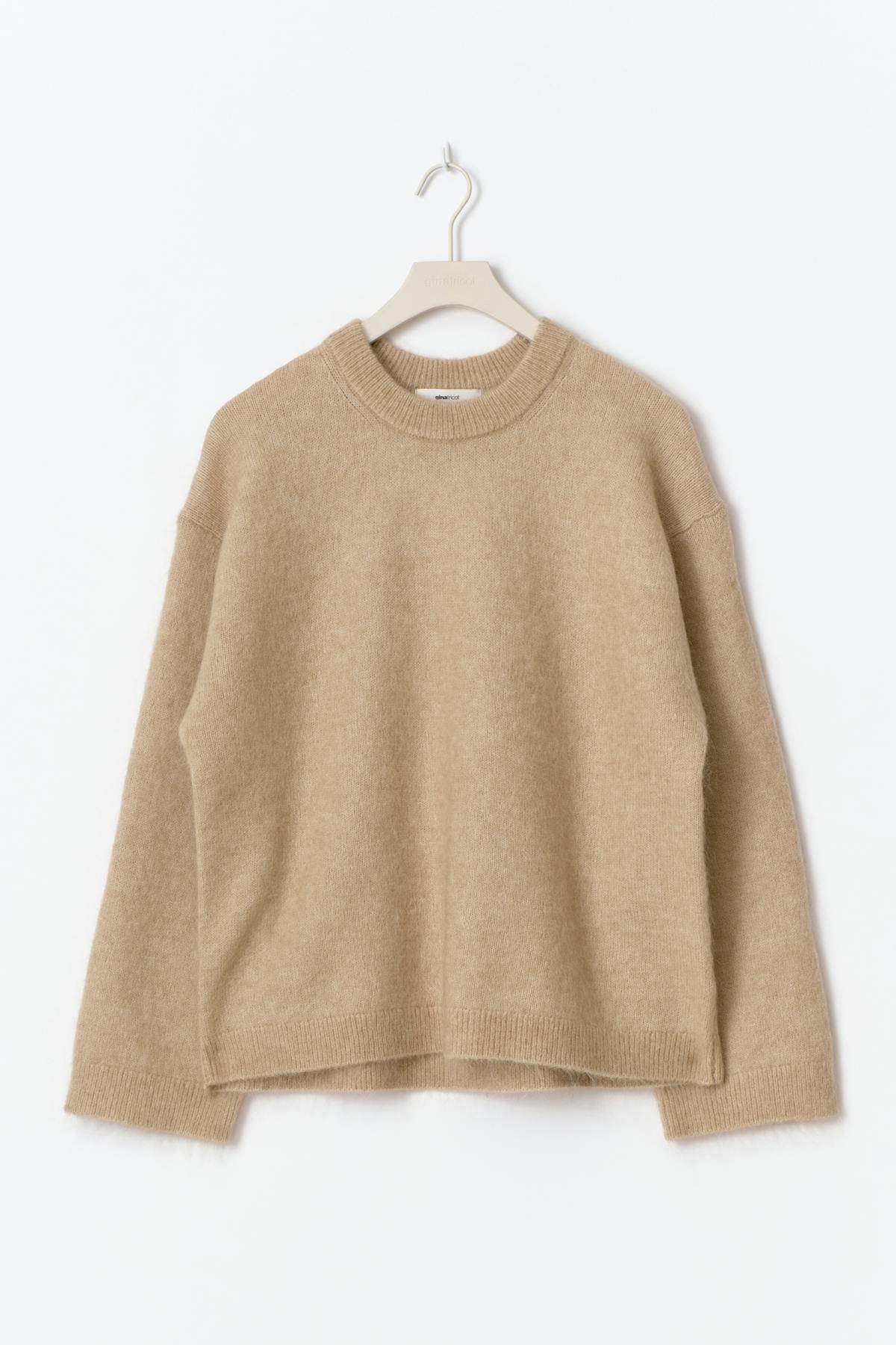 Mohair knitted sweater