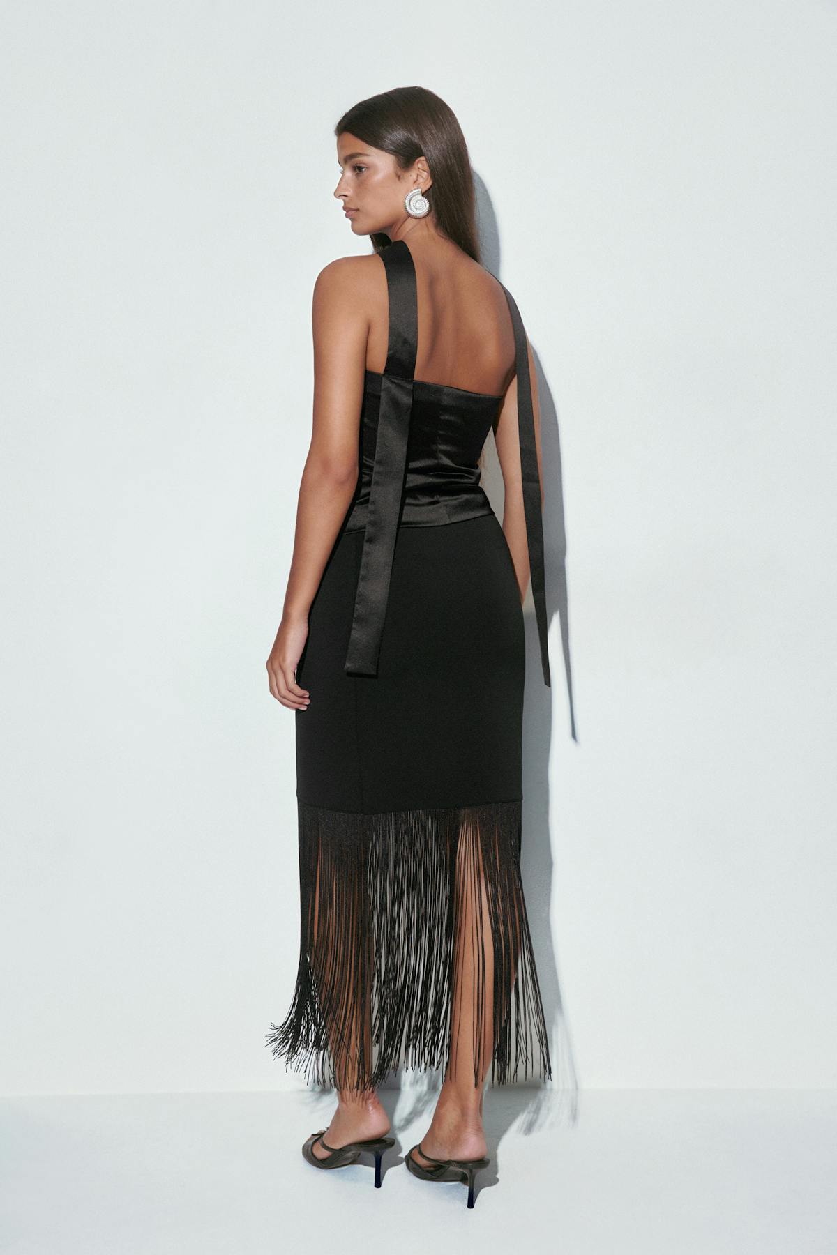 Fringe skirt