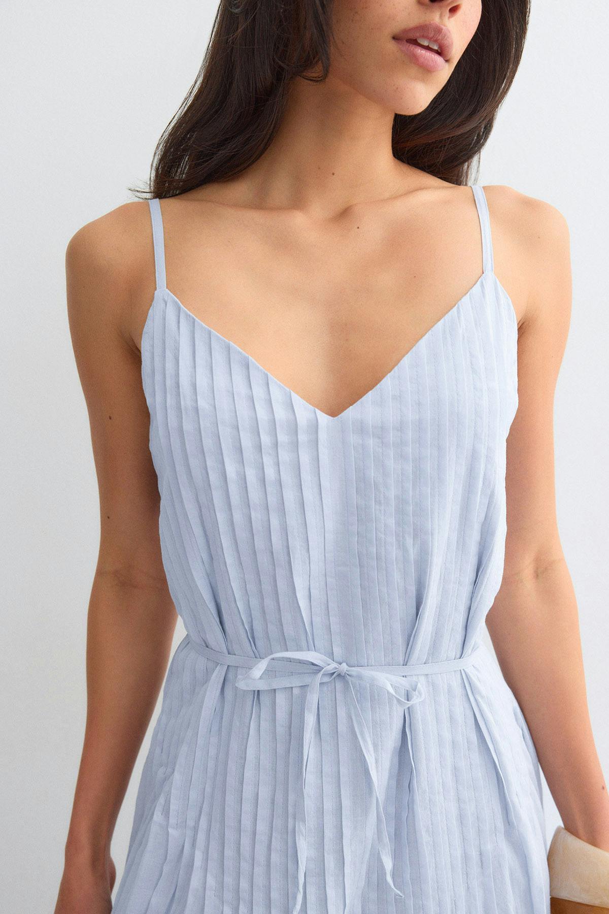 Pleated dress