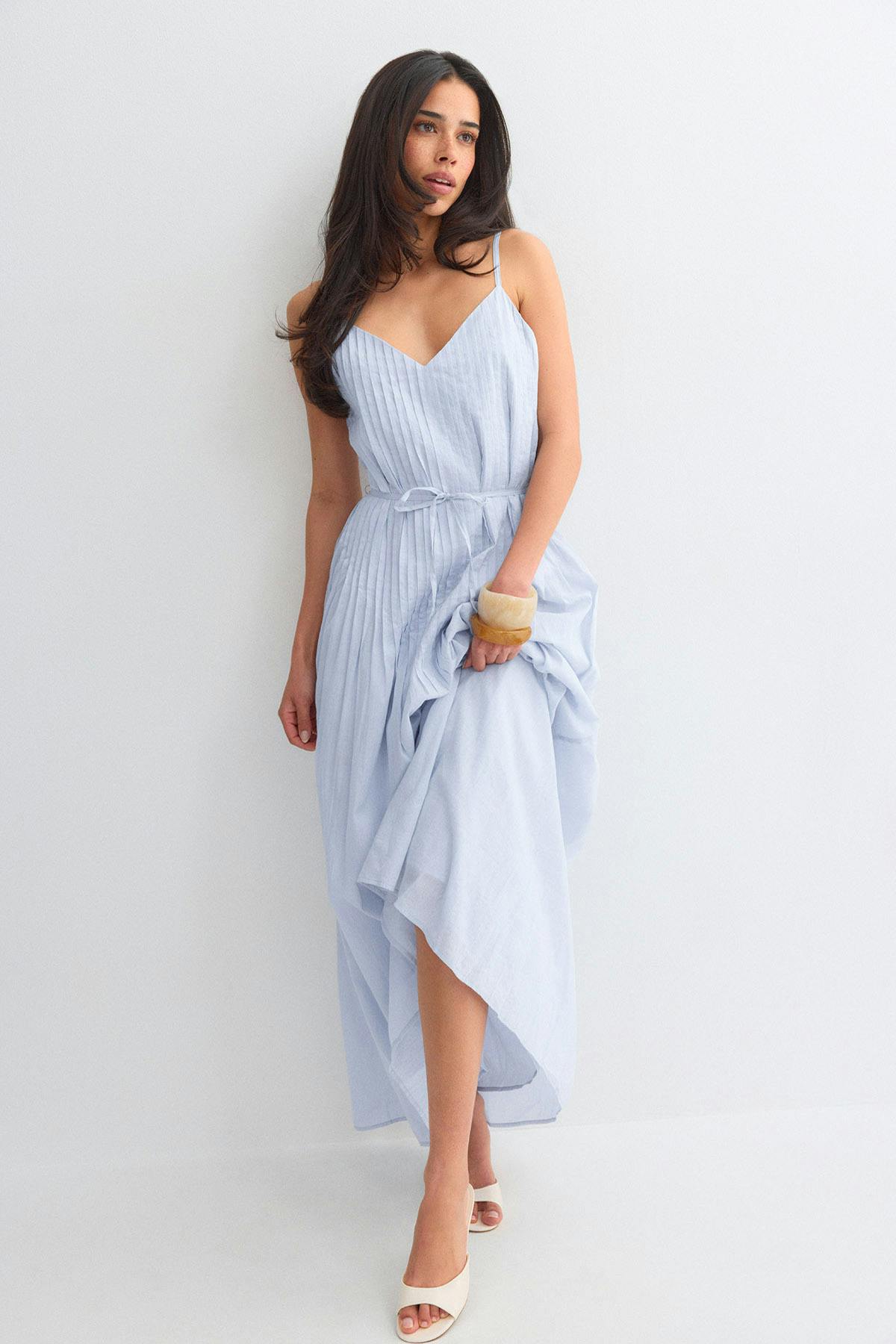 Pleated dress