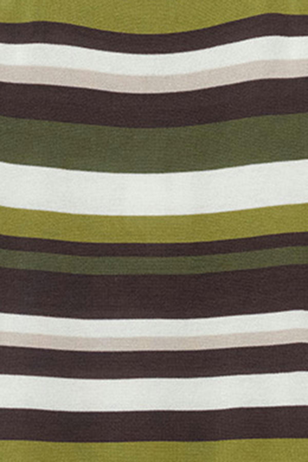 Multistripe knitted dress