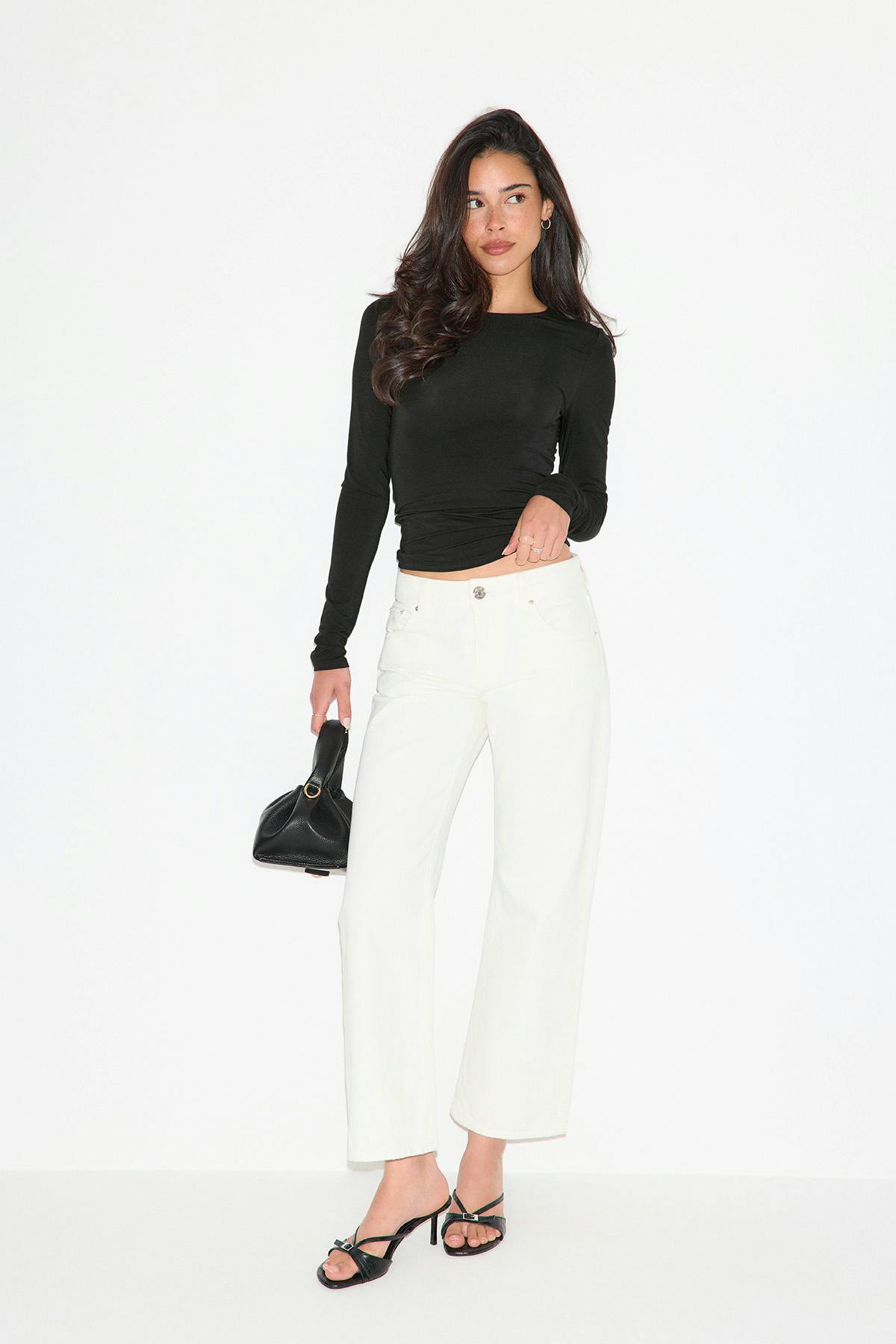 Slim fit long sleeve top
