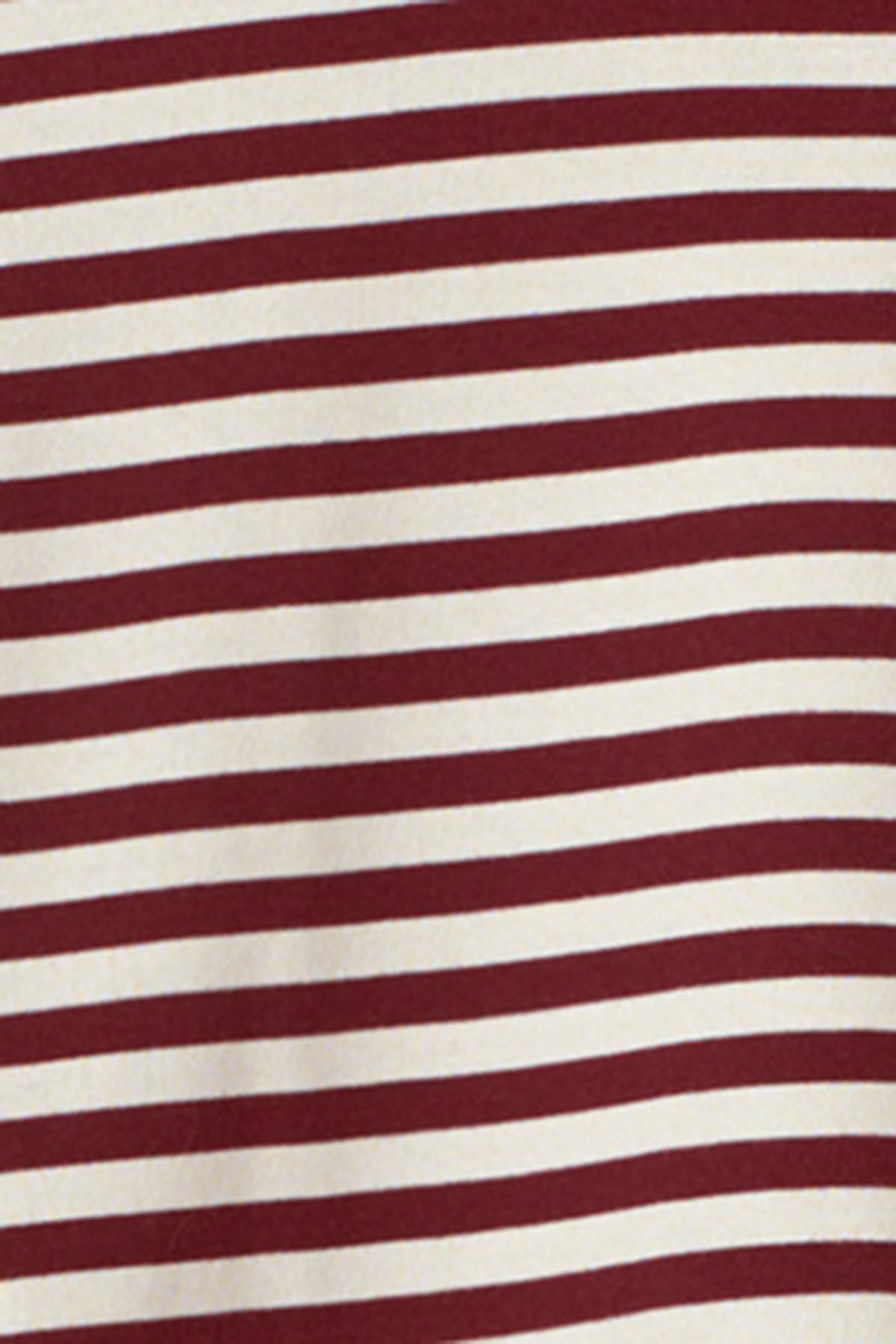 Stripe long sleeve tee
