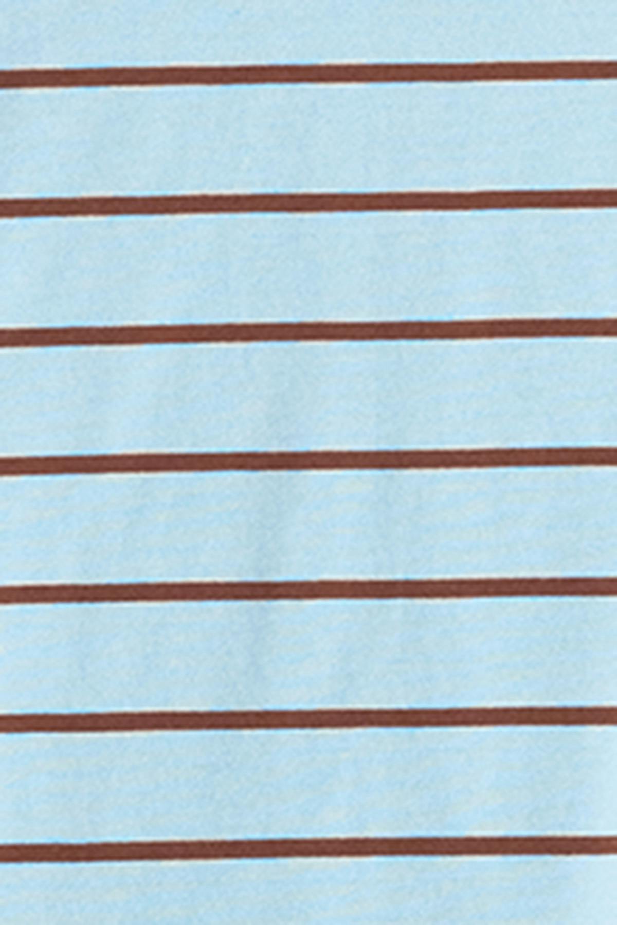 Stripe long sleeve tee