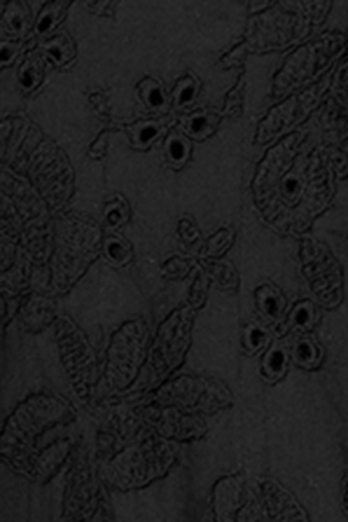 Embroidered mini dress