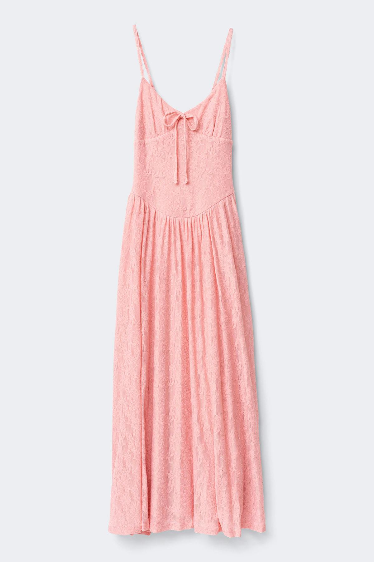 Floral corset midi dress
