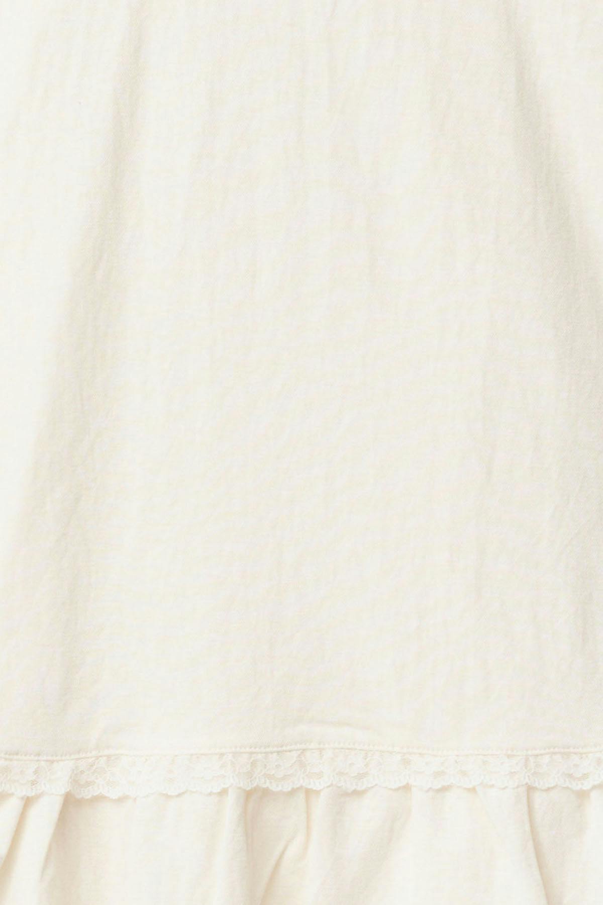 Lace detail strap dress