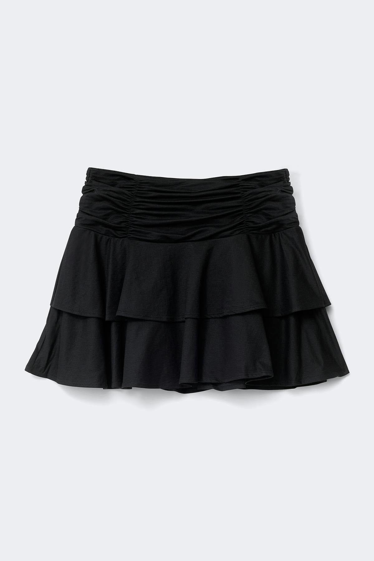 Mini frill skirt