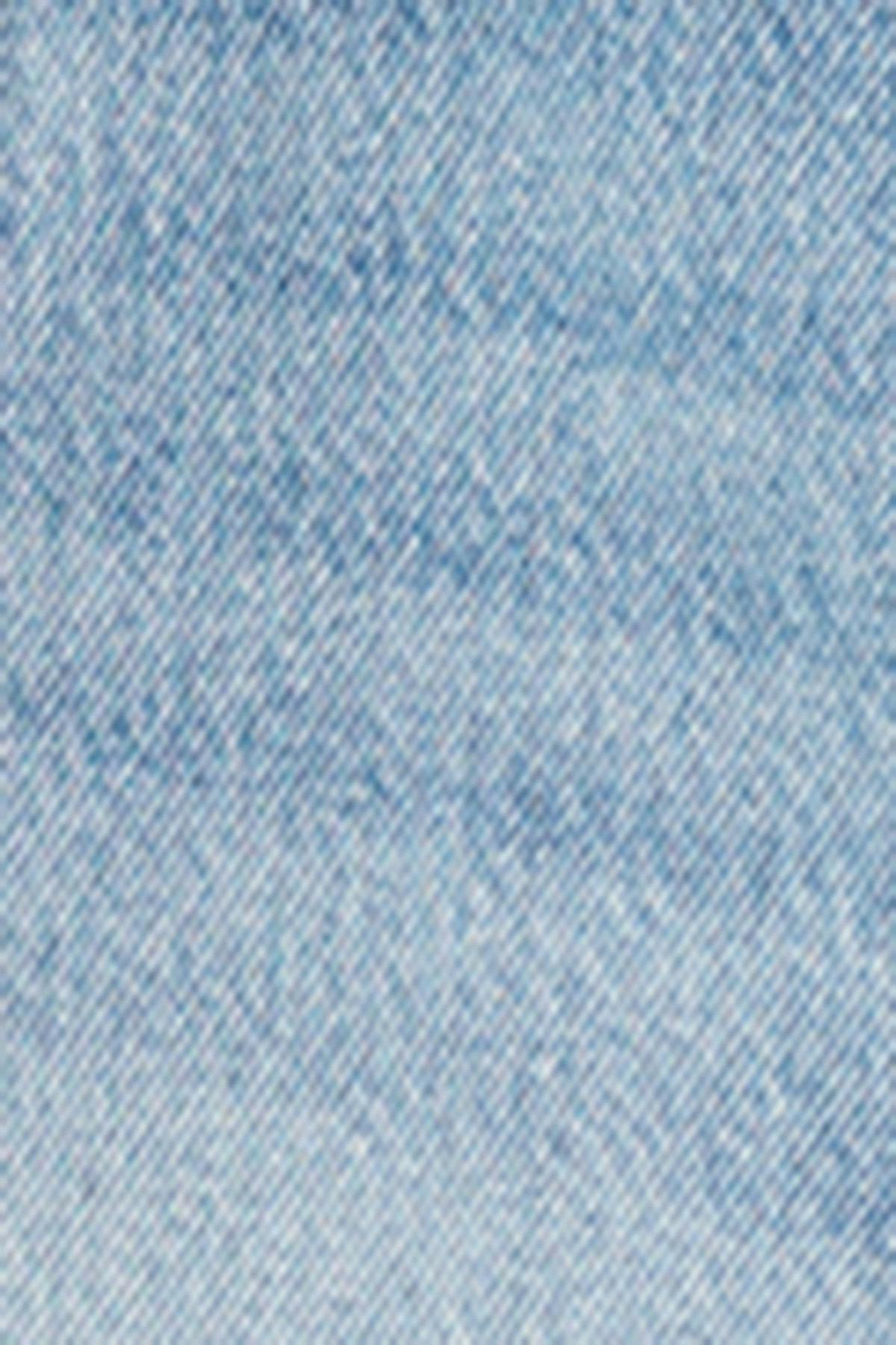 Drop loose denim shorts