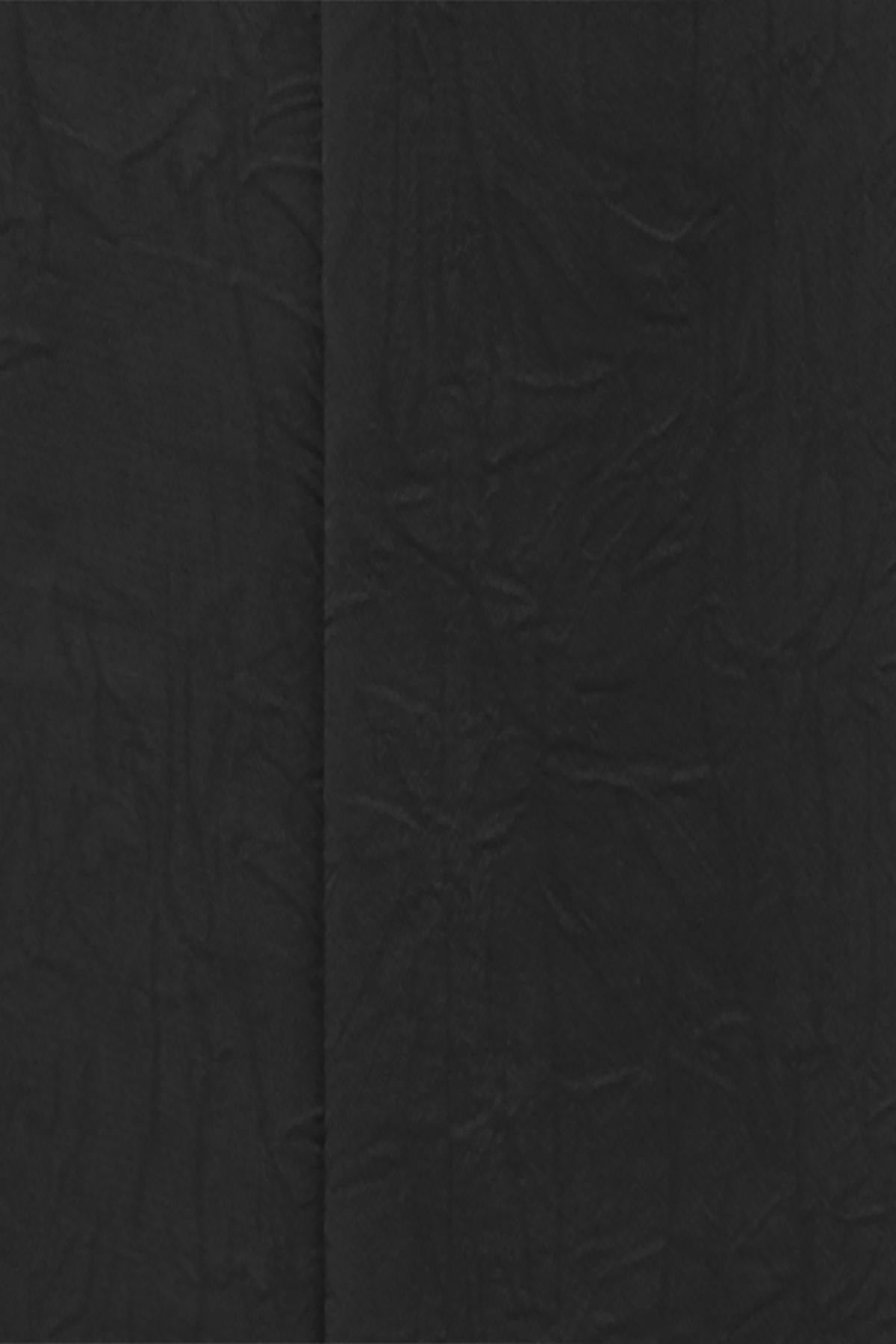 Pleated satin trousers