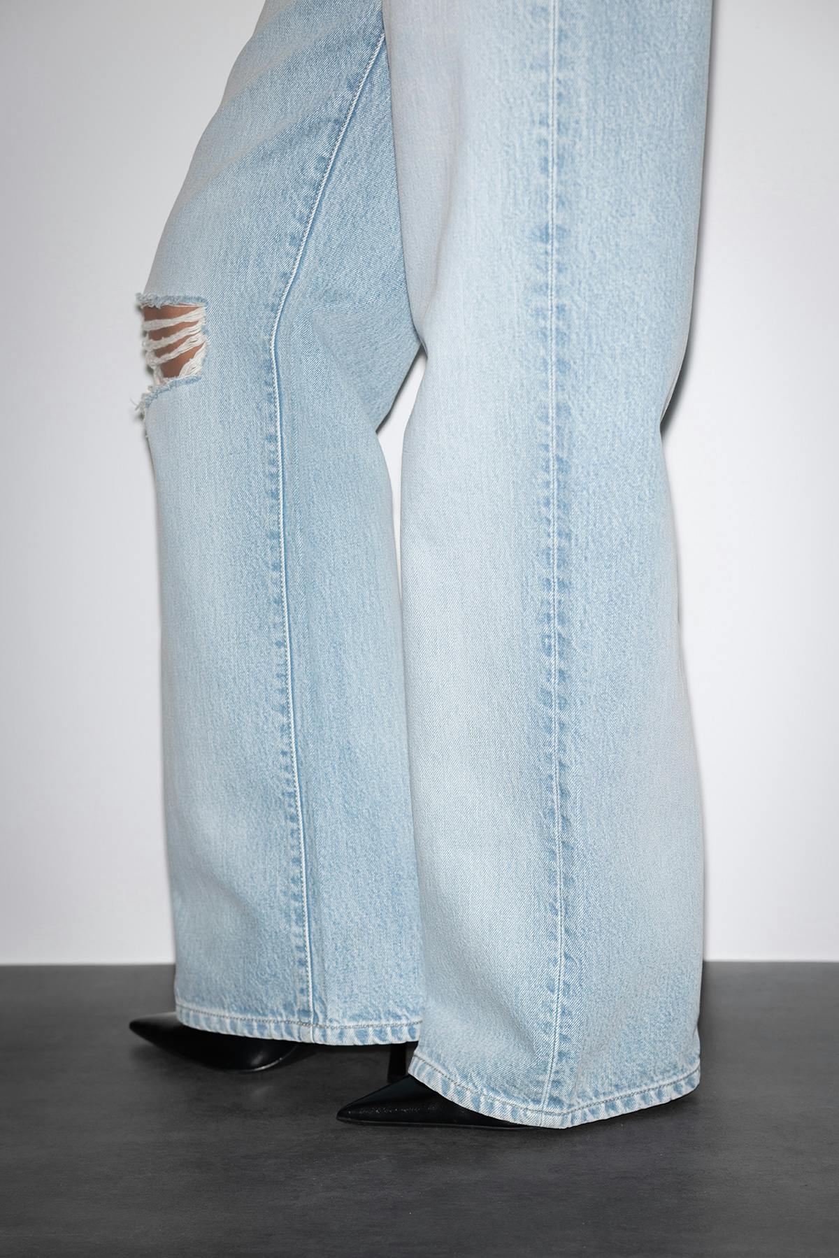 Rebel low wide jeans