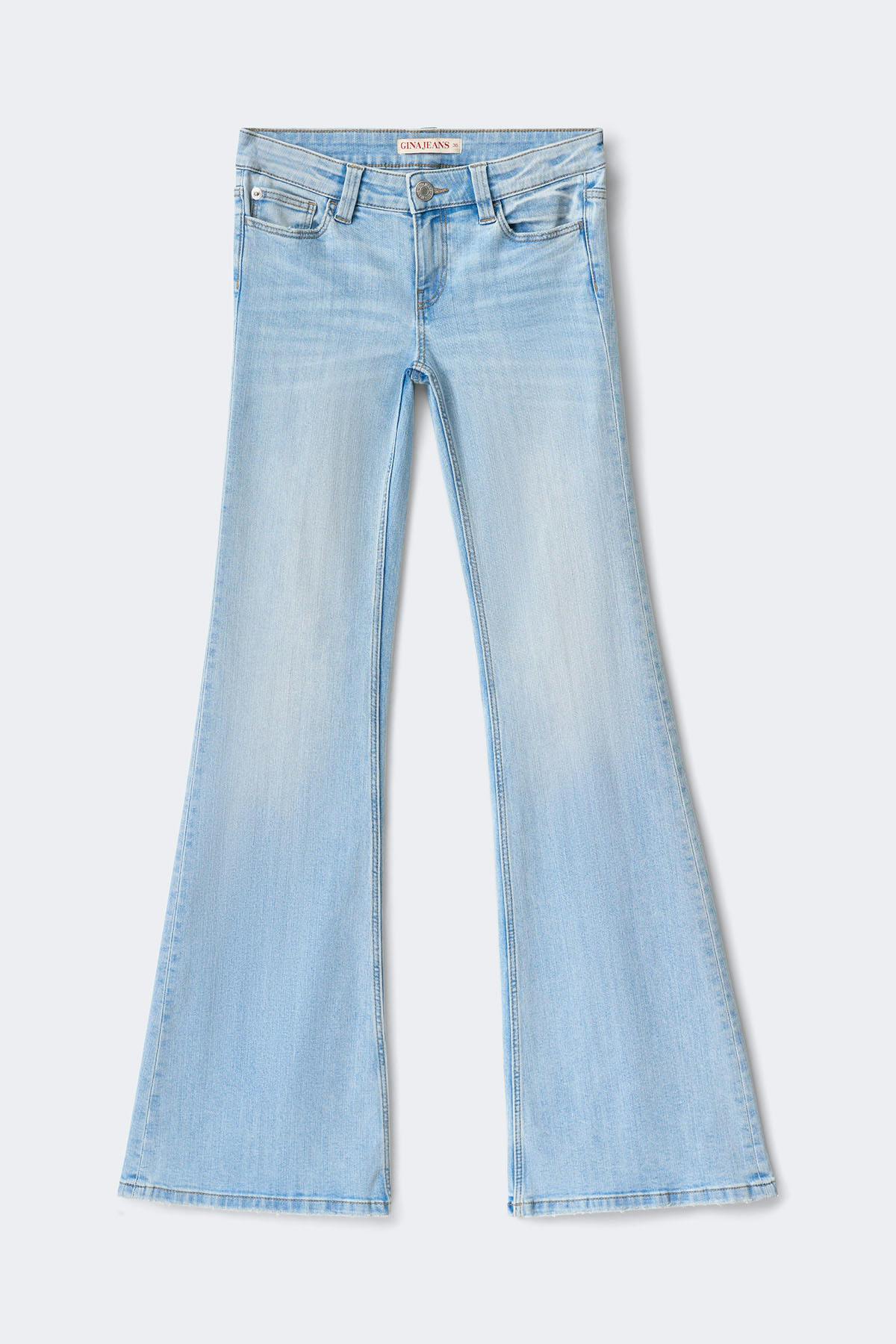 Glow low flare jeans