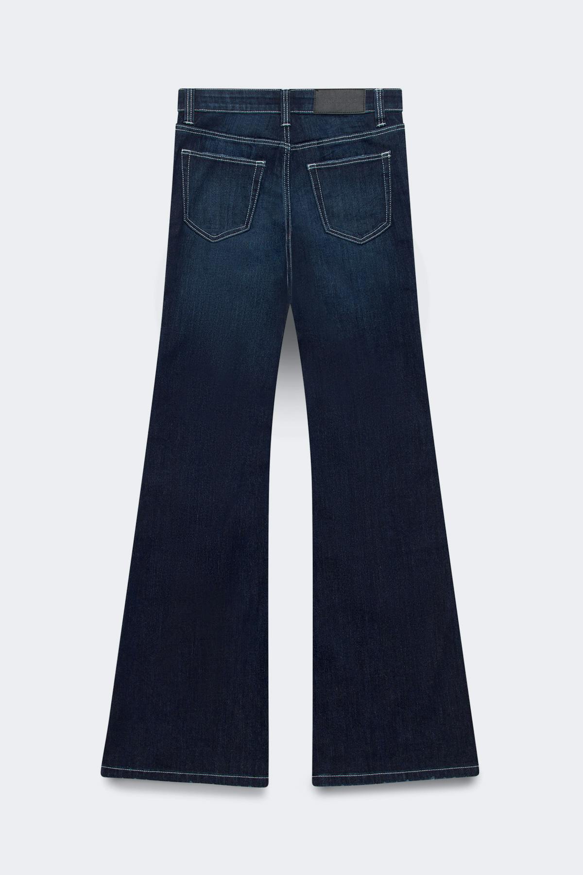 Glow low flare jeans