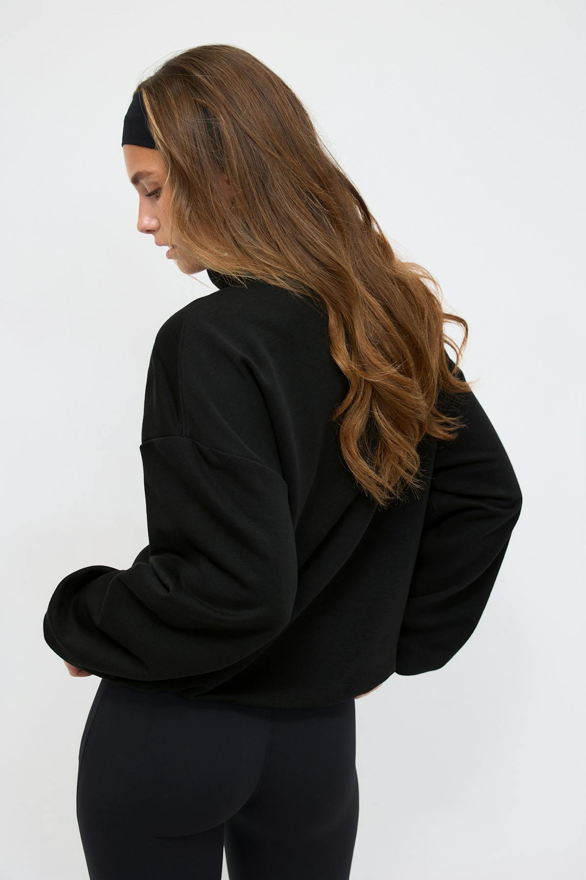 Soft sport zip sweater