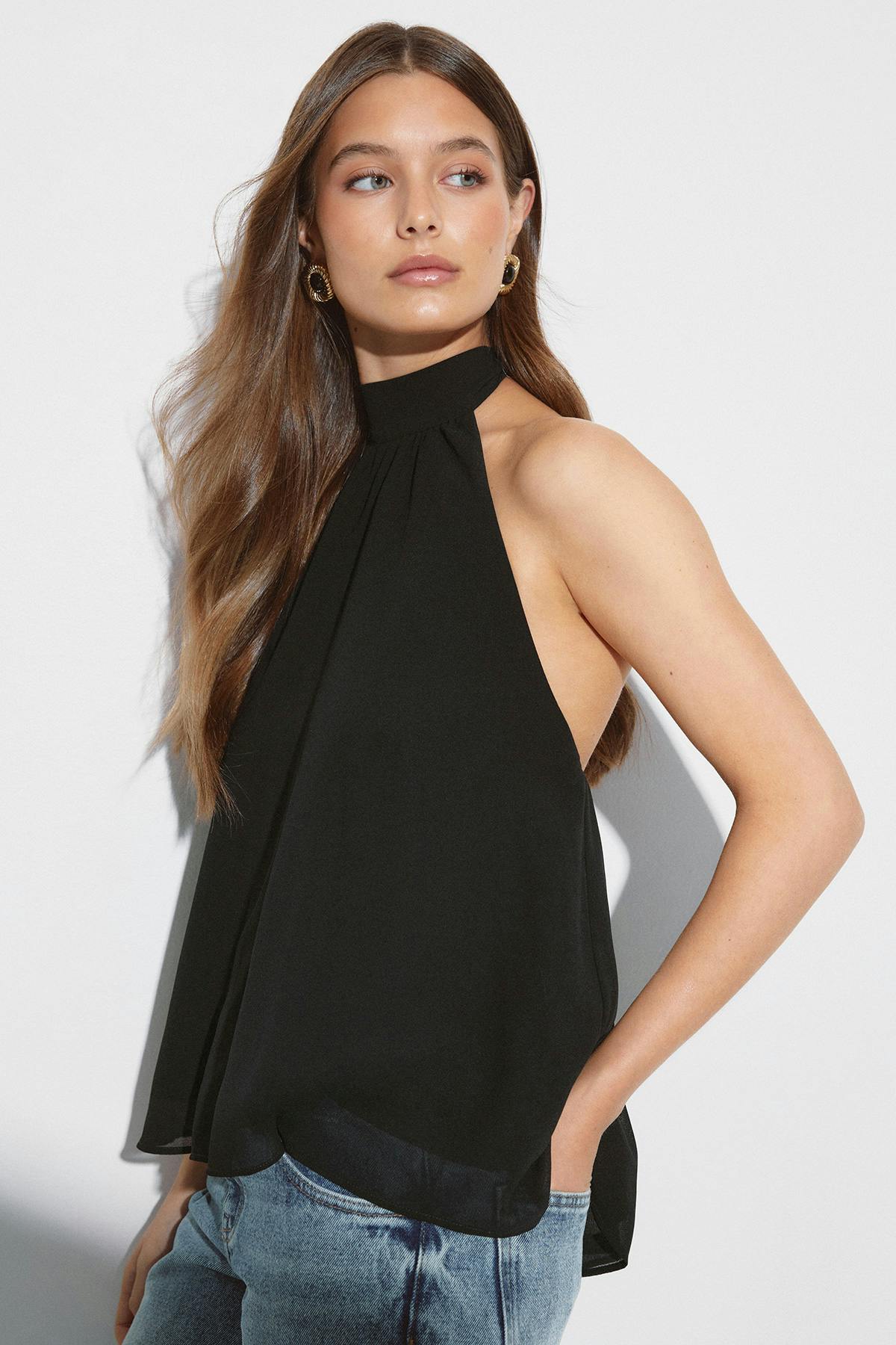 Halterneck top