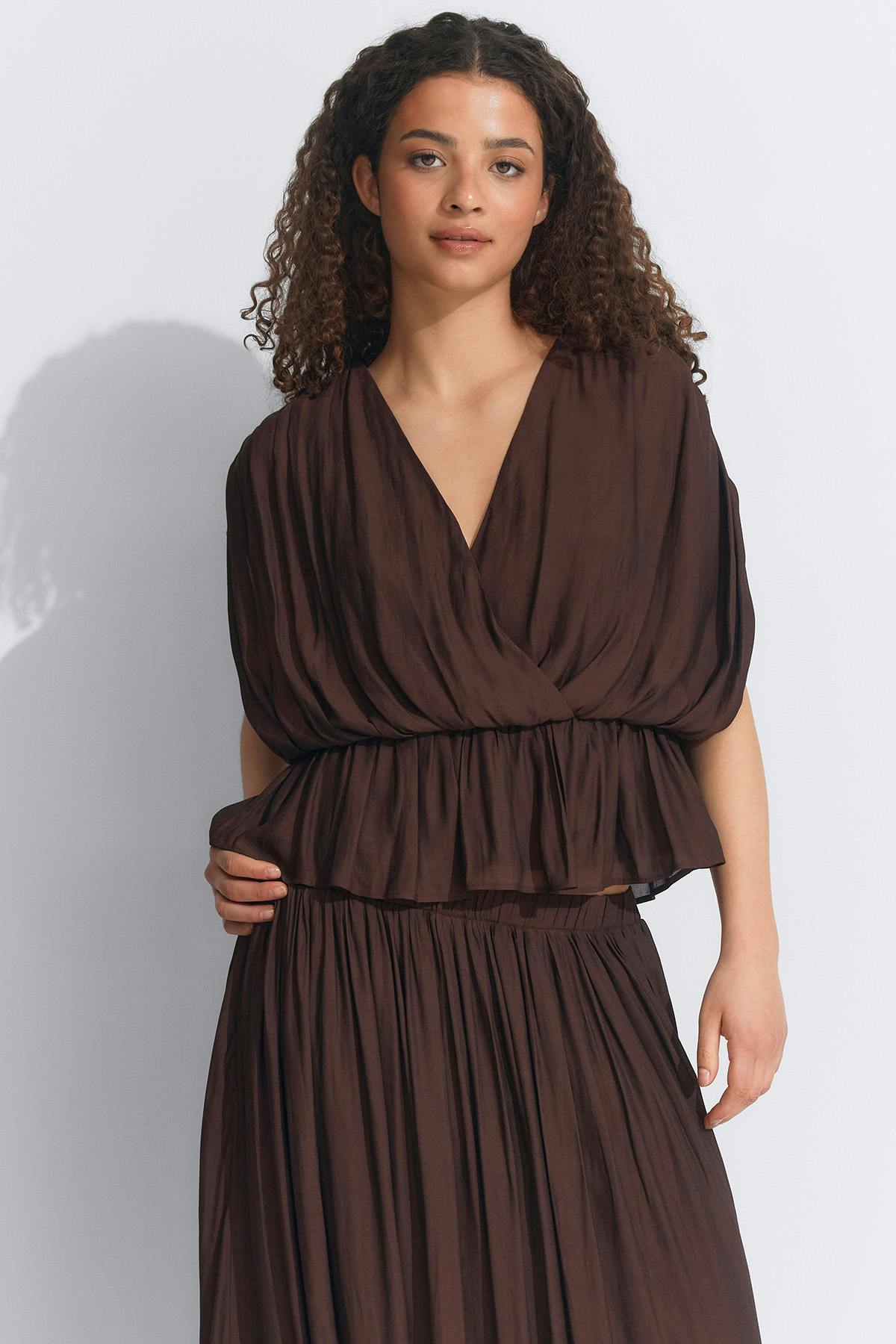 Loose sleeveless top