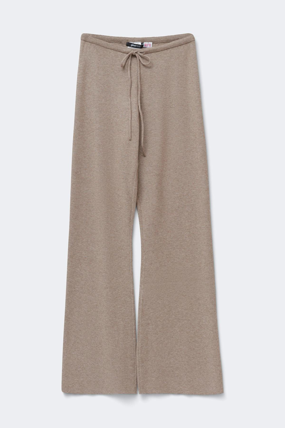 Knitted loungewear trousers