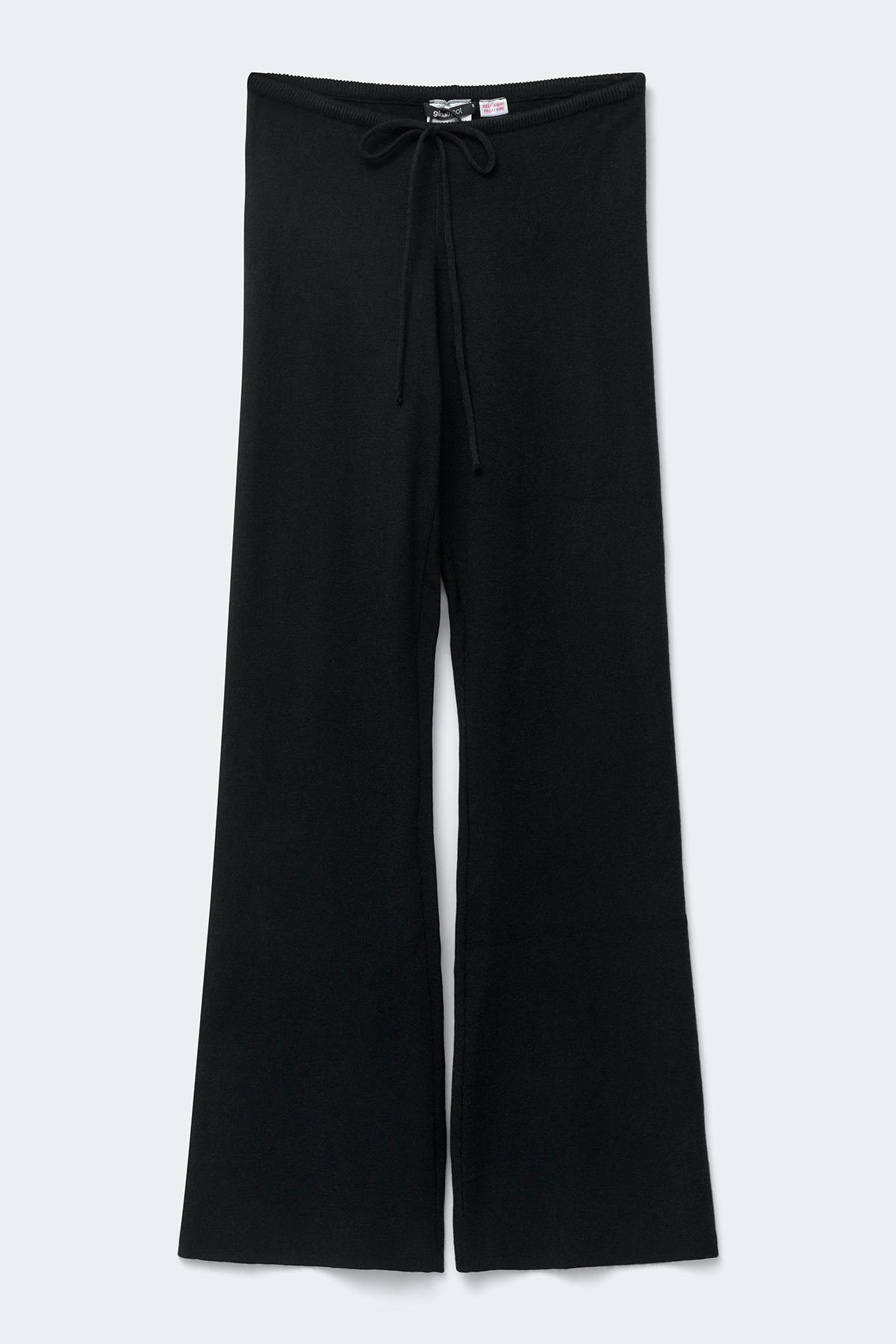 Knitted loungewear trousers