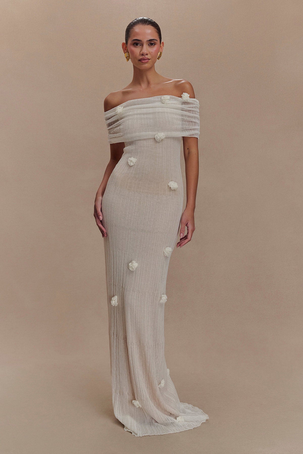 Orchid Knit Maxi Dress
