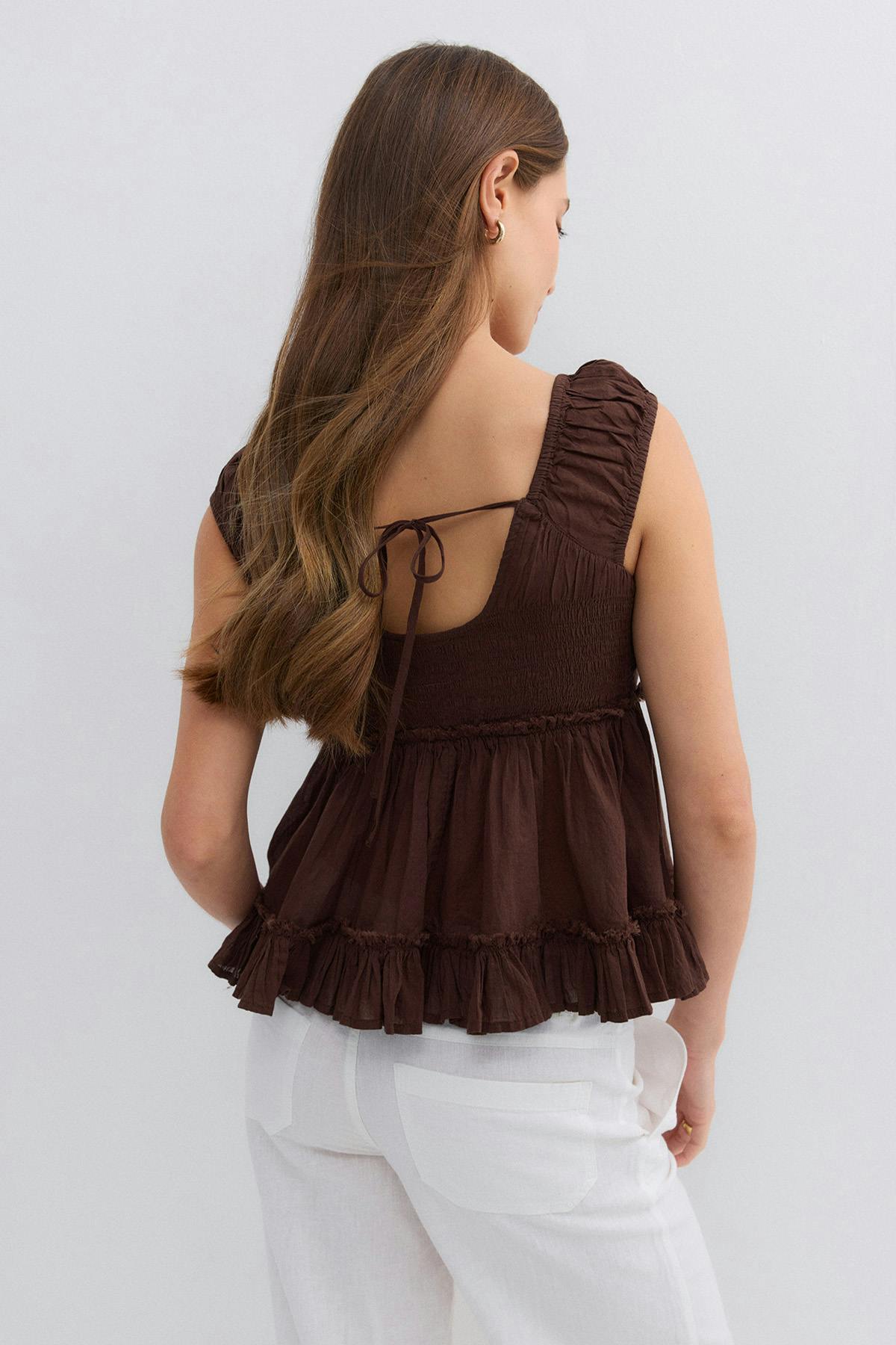 Peplum top