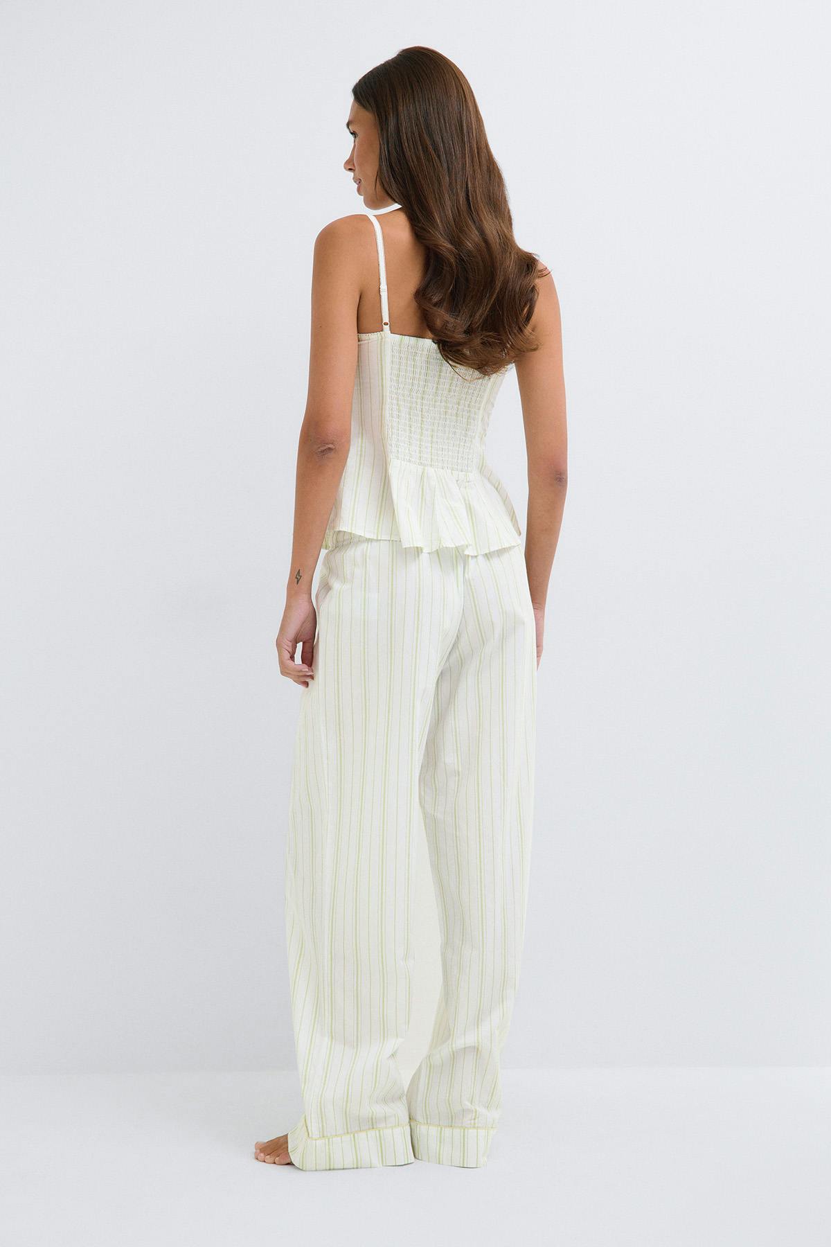 Poplin pyjamas trousers