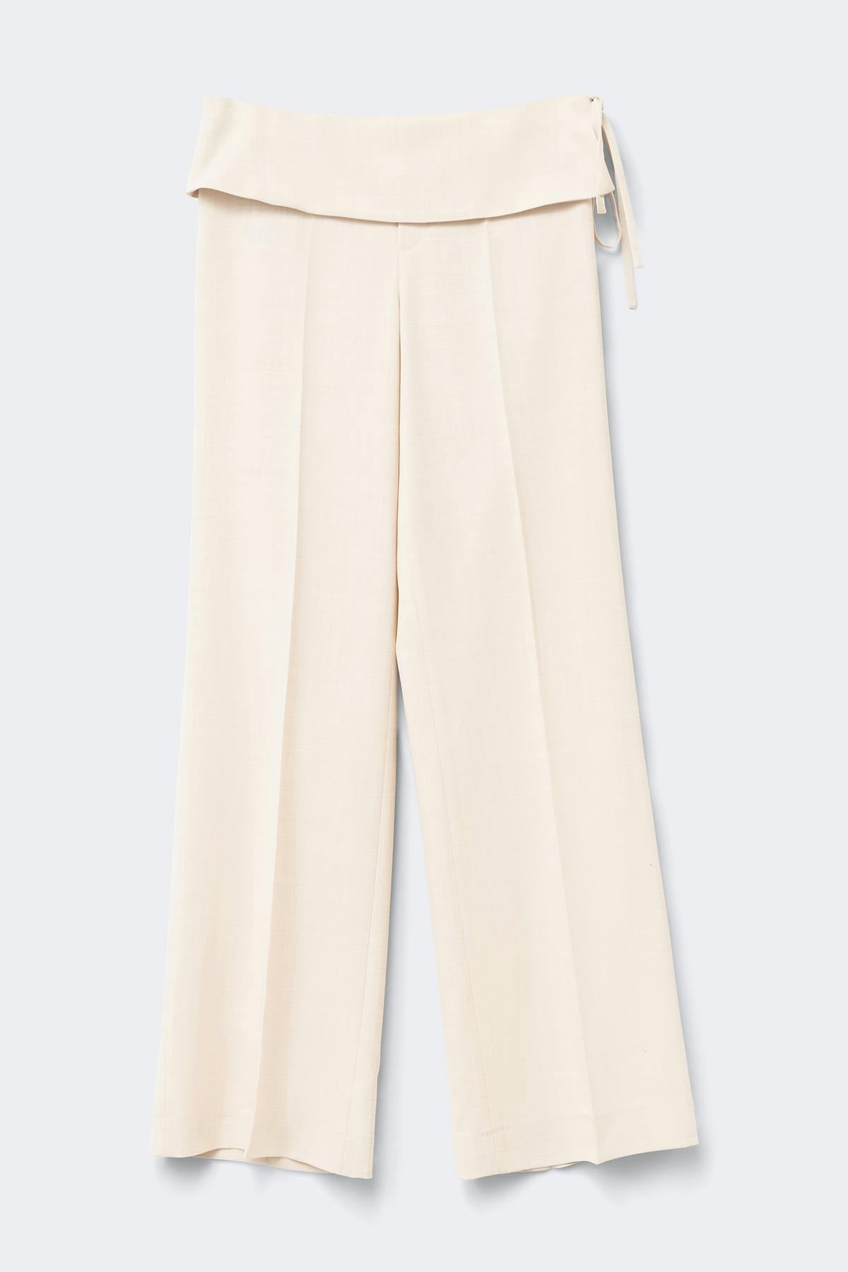 Fold down trousers