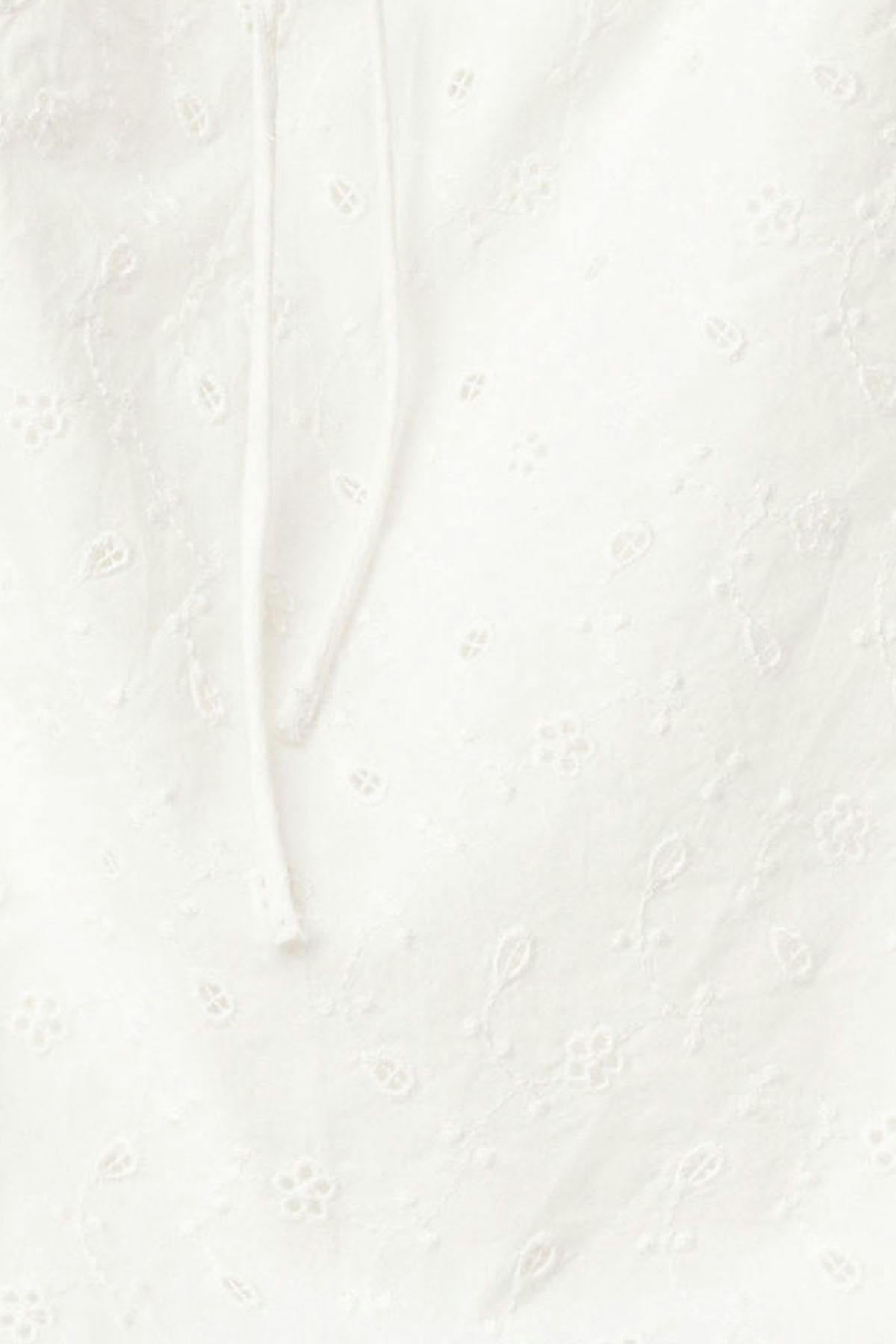 Broderie loungewear singlet