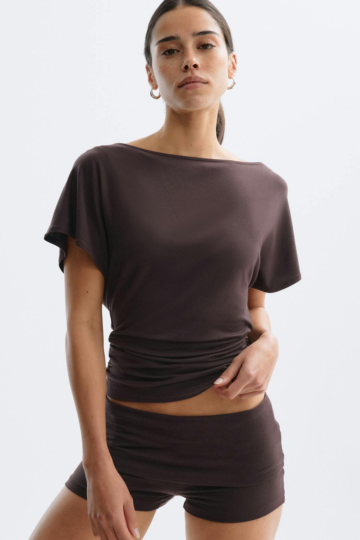 Soft slouchy loungewear top