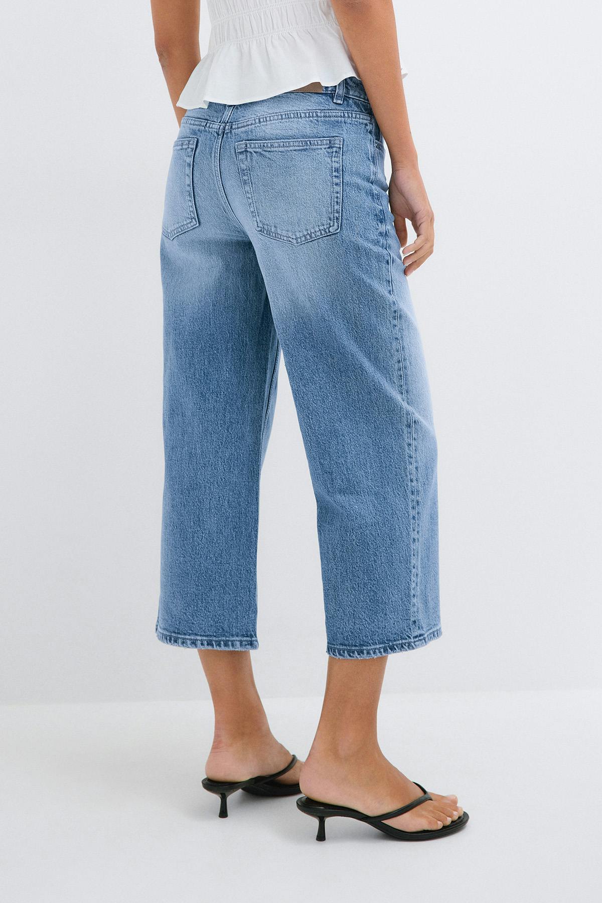 Ankle tease jeans