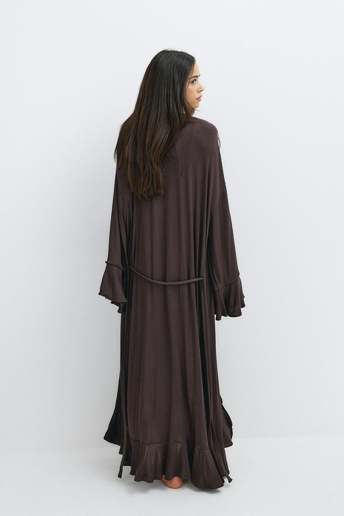 Soft loungewear robe