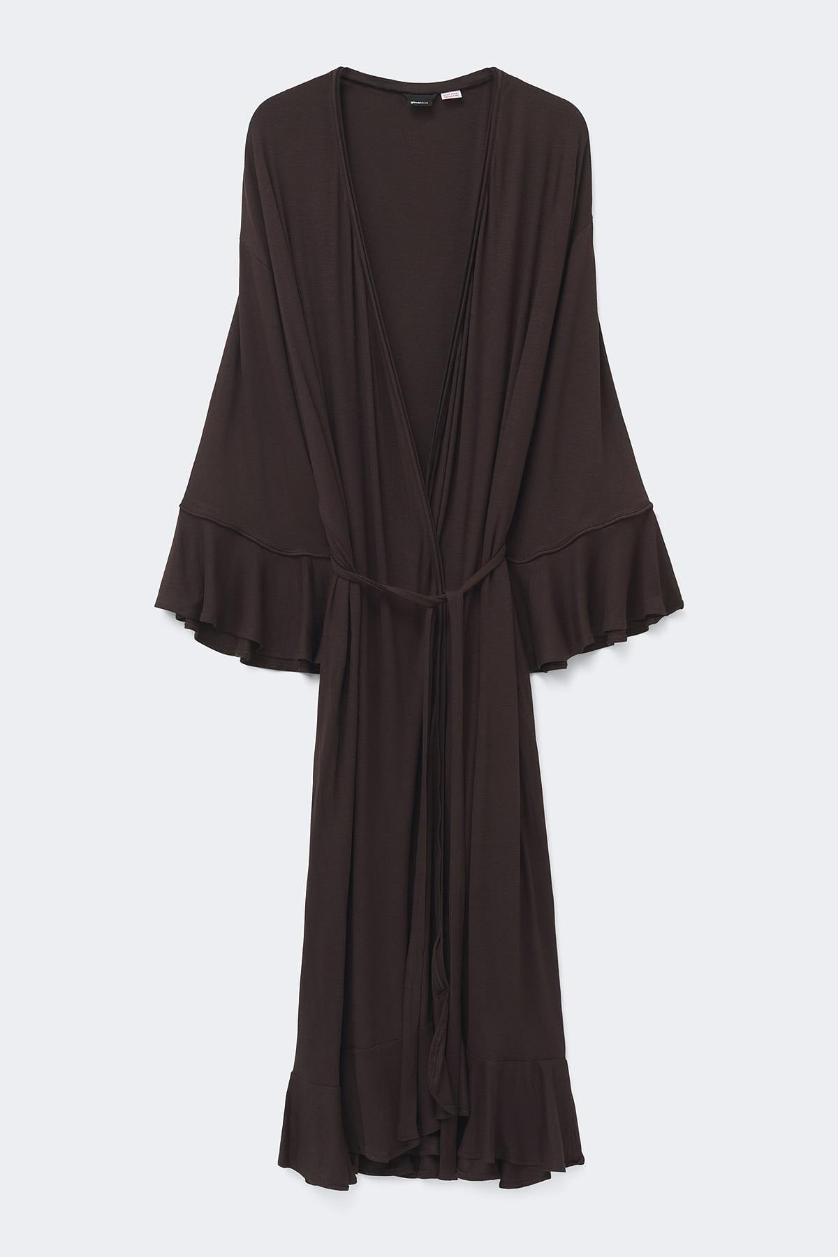Soft loungewear robe