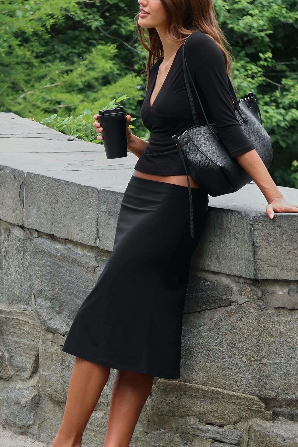 90s midi skirt