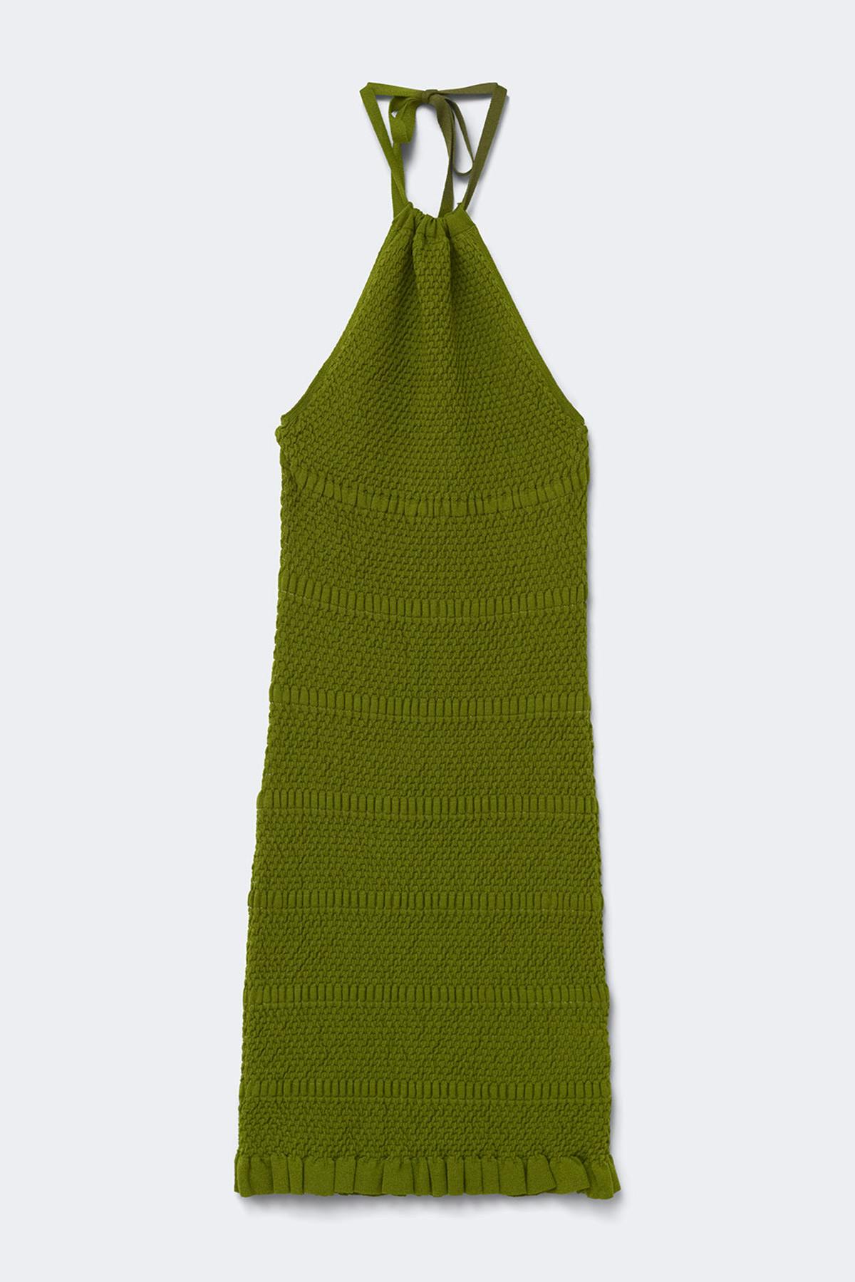 Knitted mini dress