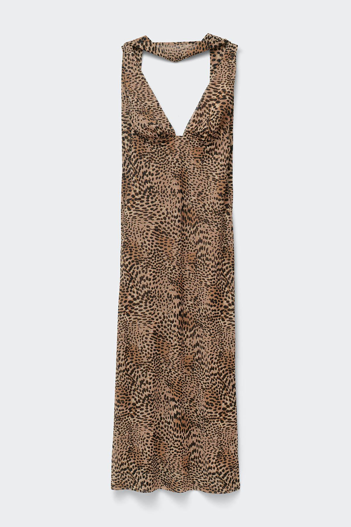 Scarf midaxi dress