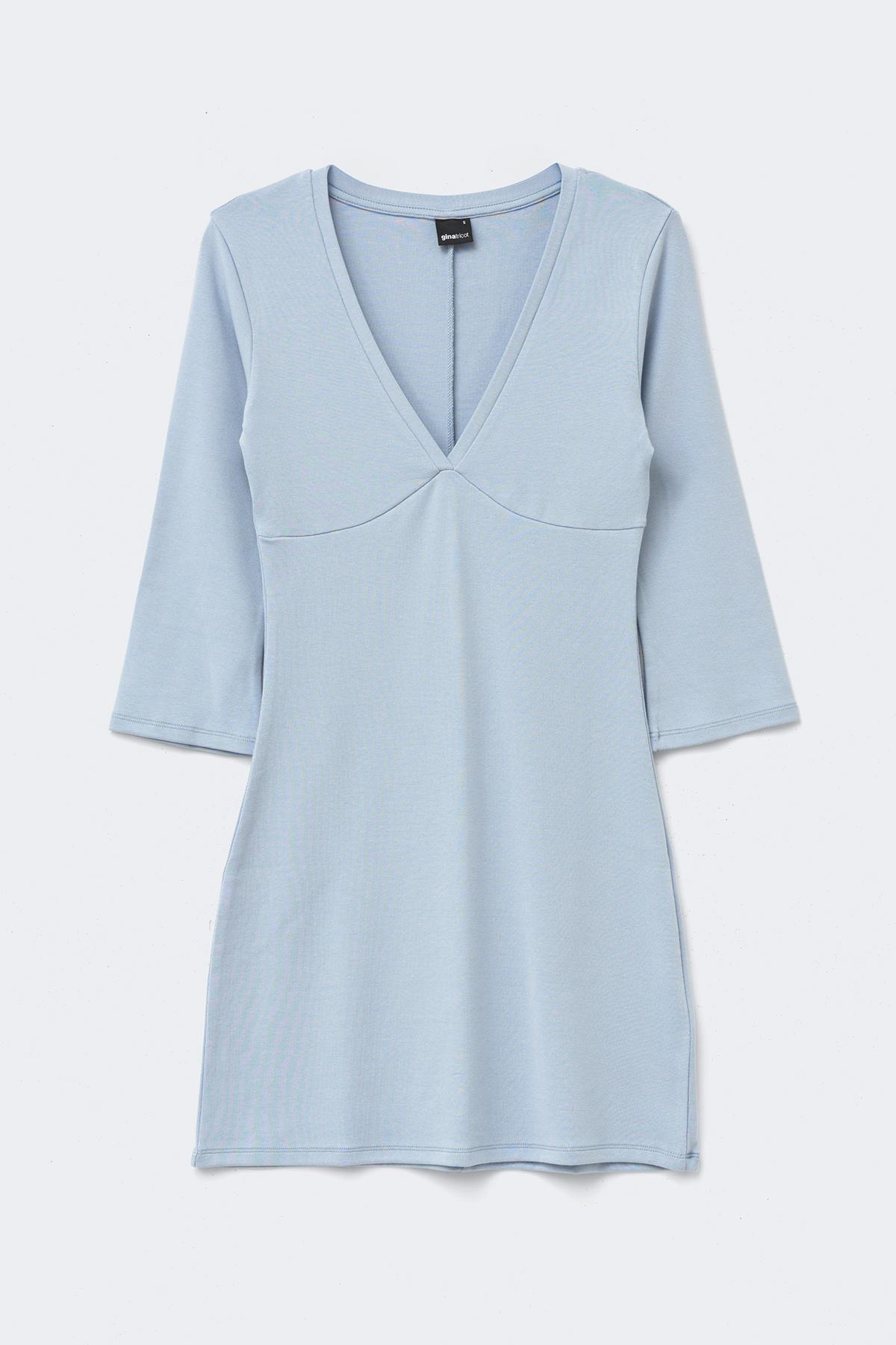 V-neck dress