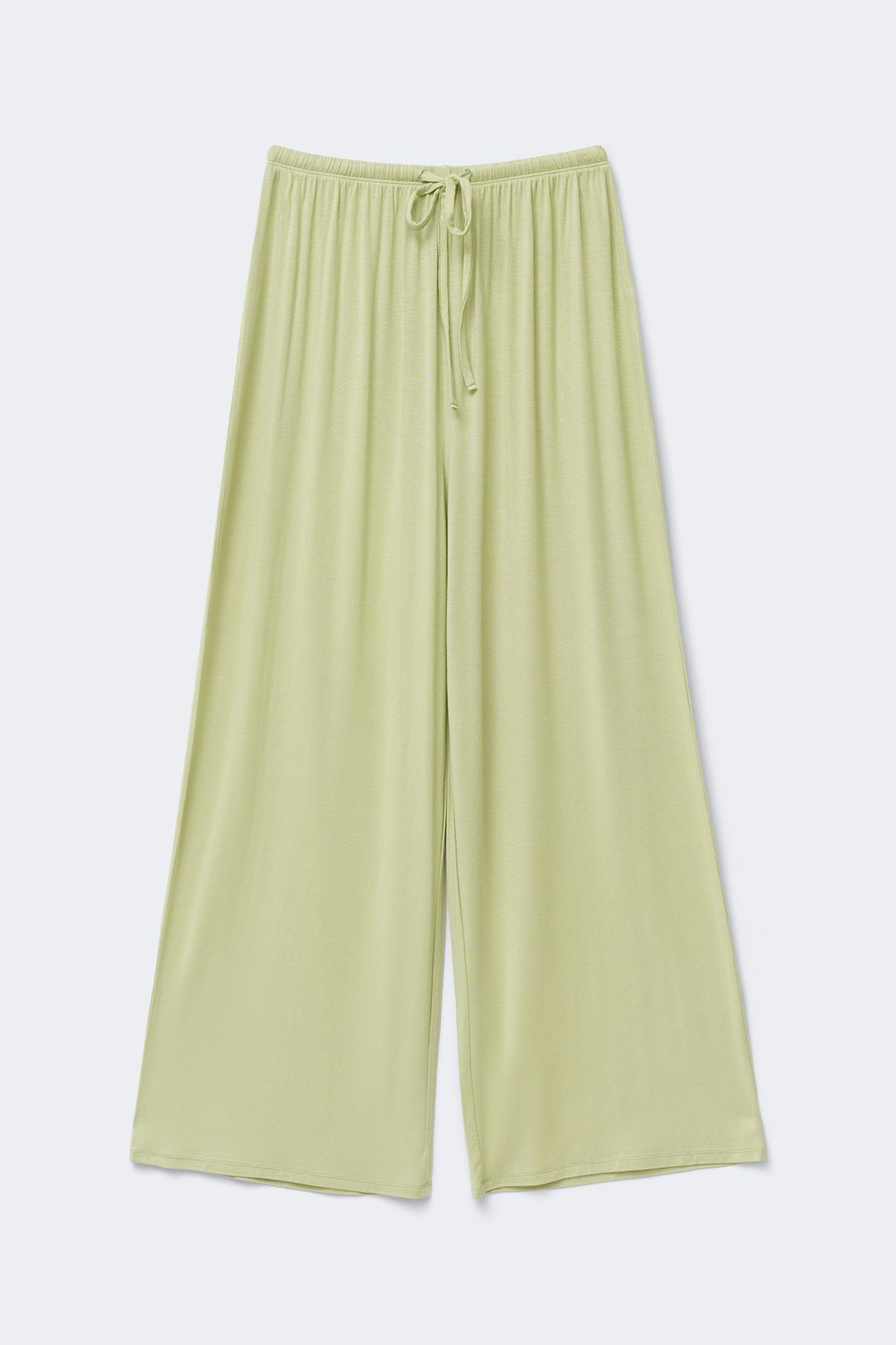 Wide loungewear trousers