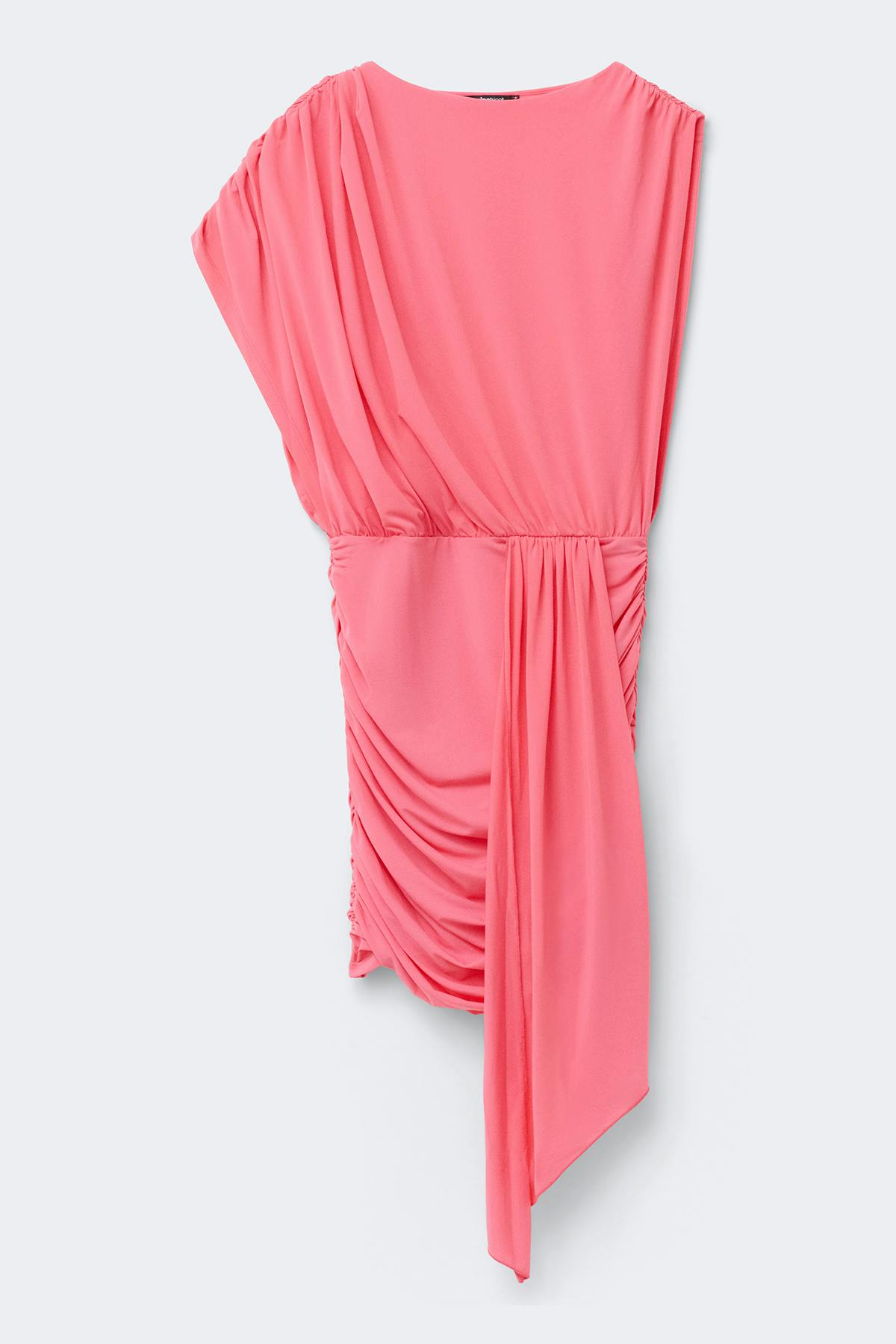 Draped mini dress