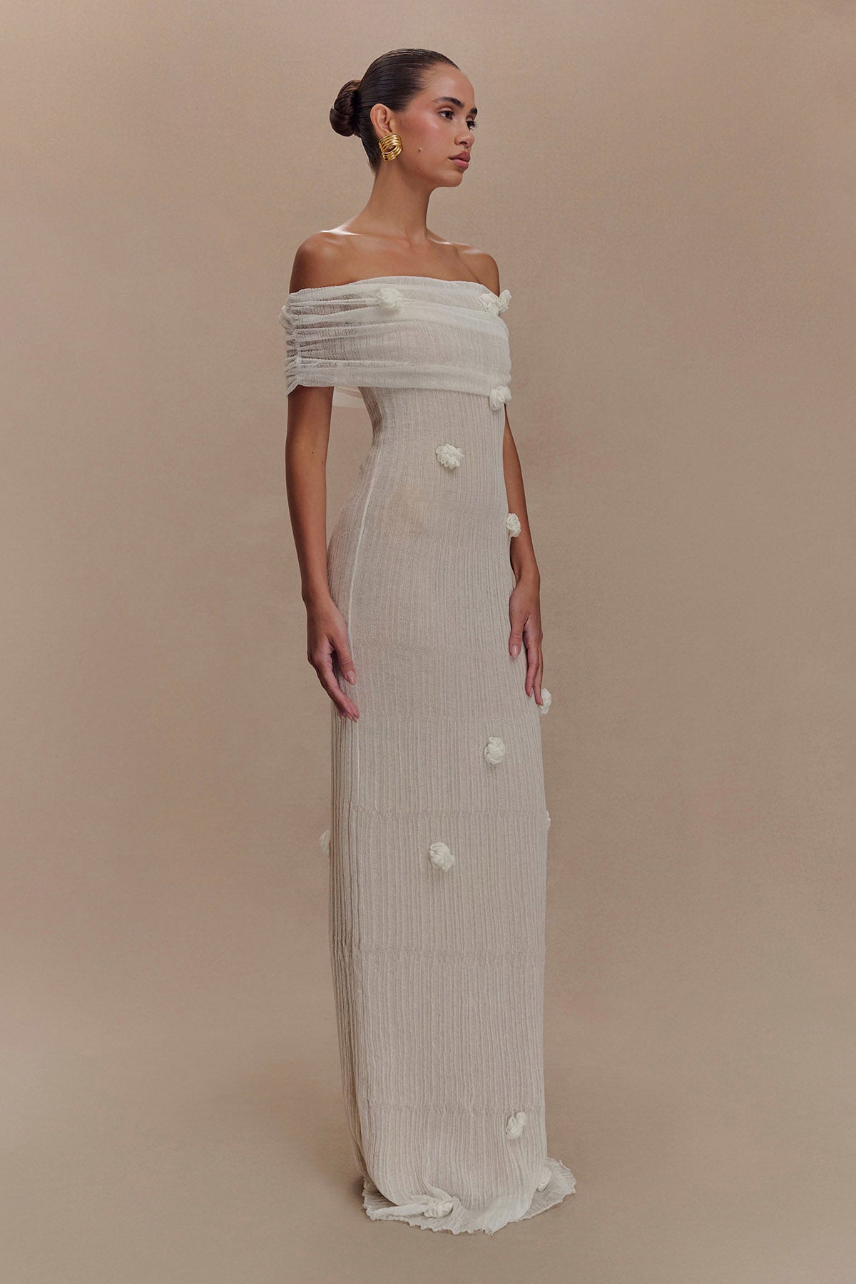 Orchid Knit Maxi Dress