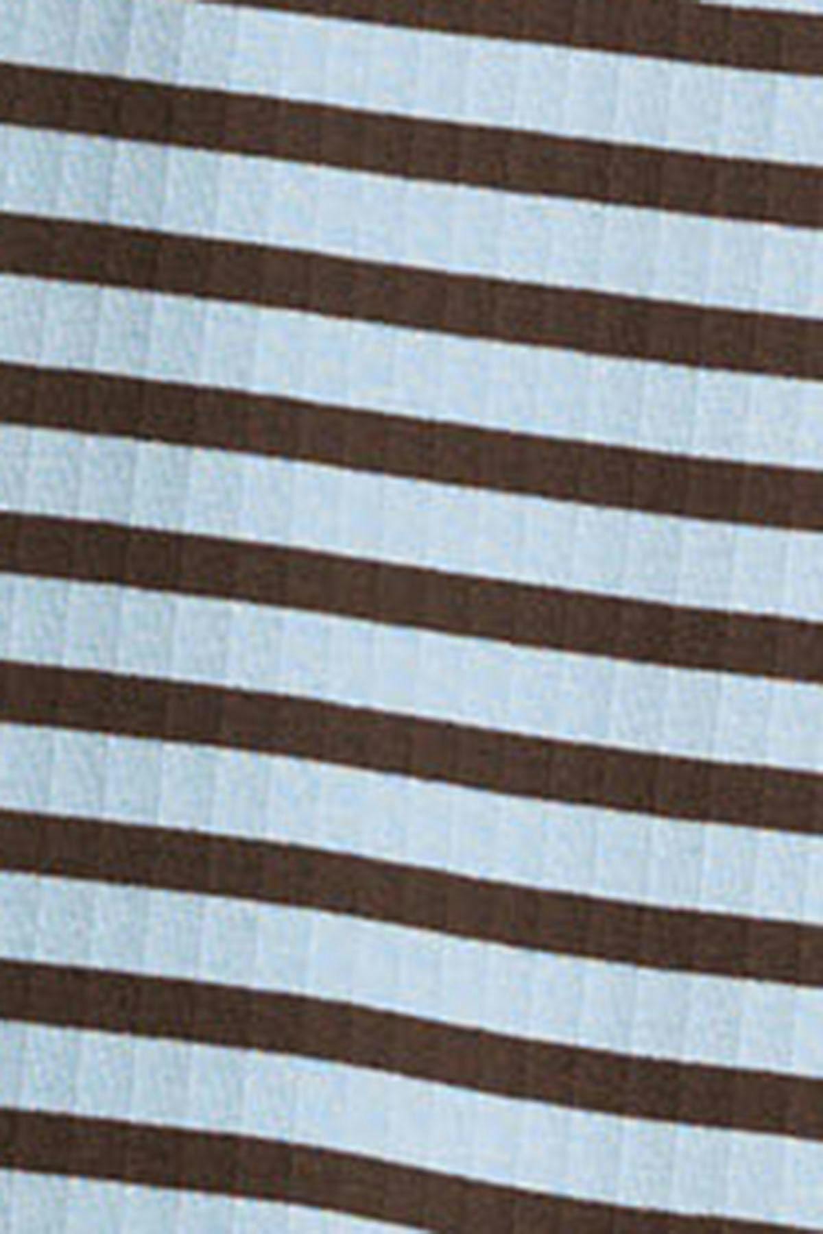 Striped soft trousers