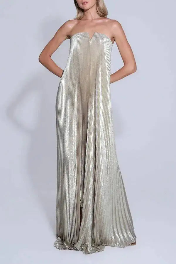 Aurora Strapless Gown