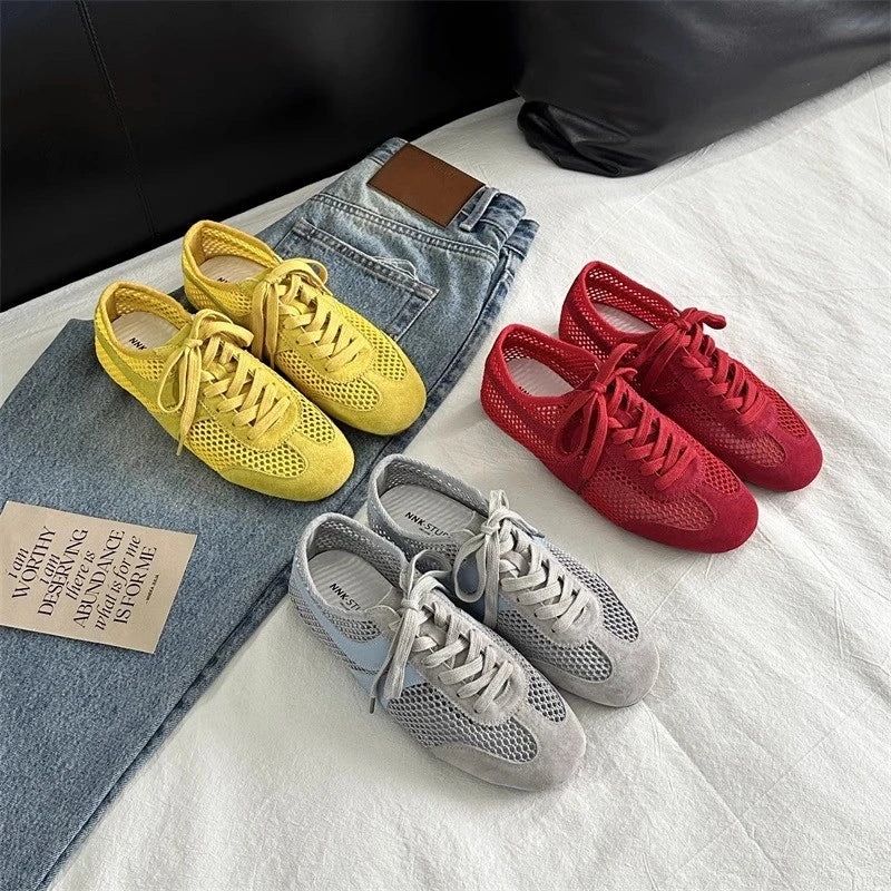 Arielle Suede & Mesh Sneakers
