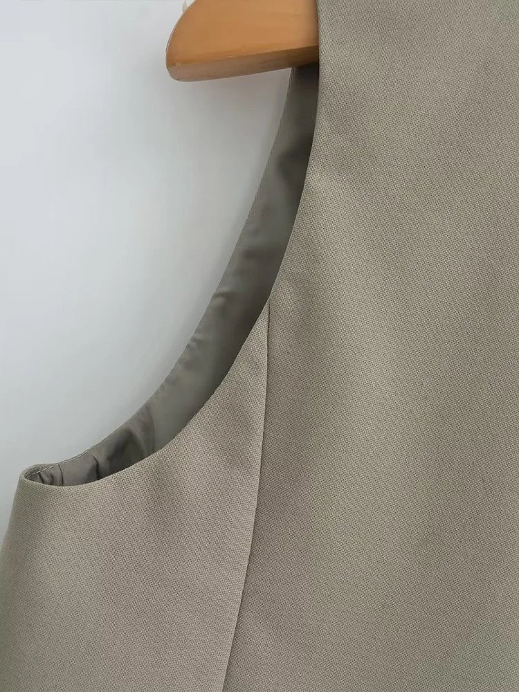 Diana Tricot Front Tie Waistcoat